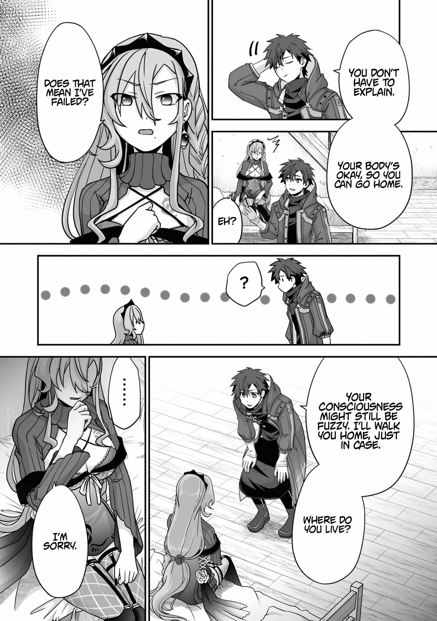 Isshun de Chiryou shiteita no ni Yakudatazu to Tsuihousareta Tensai Chiyushi, Yami Healer to shite Tanoshiku Ikiru Chapter 31-2-eng-li - Page 7
