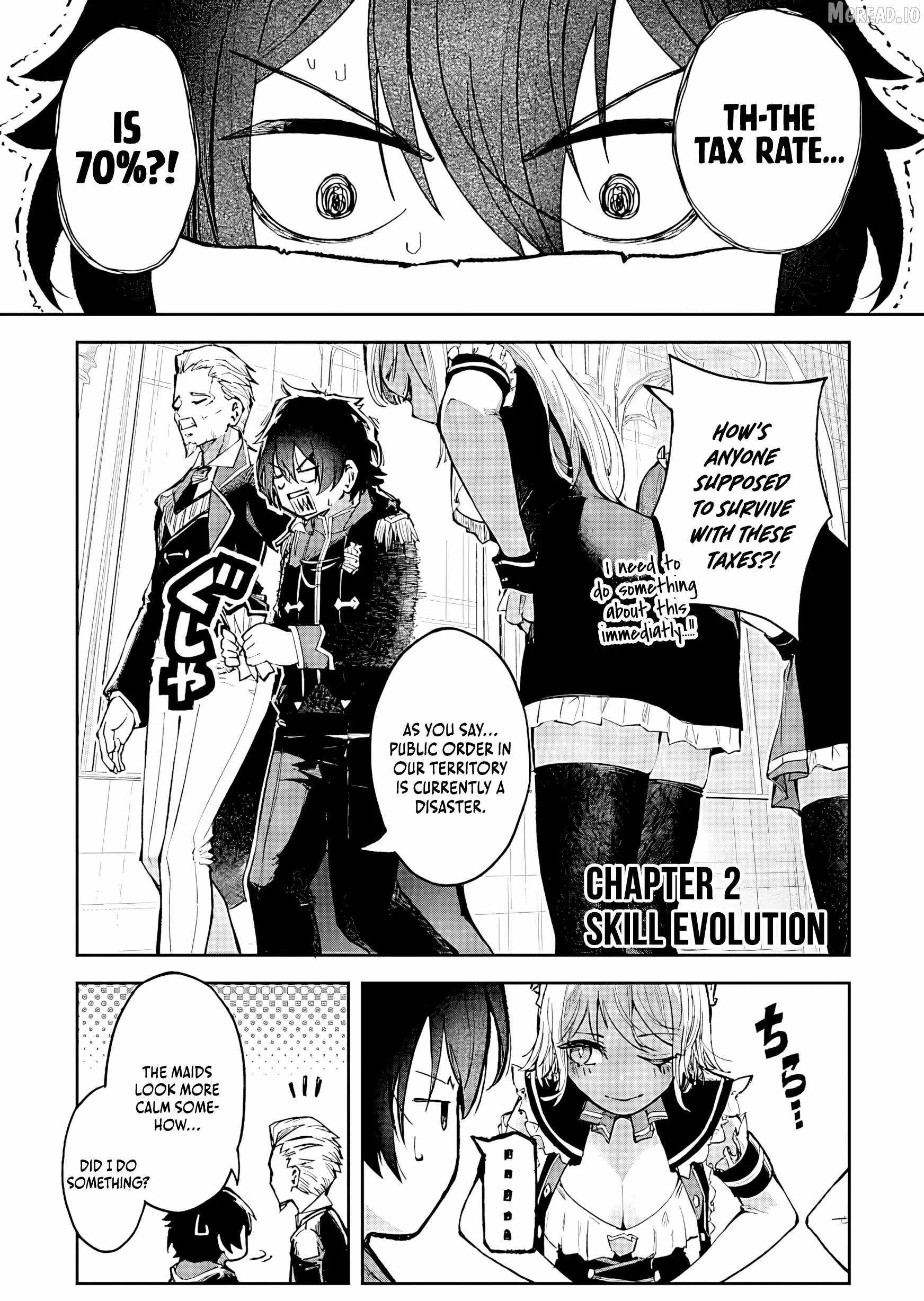 I Reincarnated as a Villainous Noble With the Calamitous-Level Skill Gluttony Demon King, but I Don't Want to Be Executed, so I Hide My Skills and Work Hard Chapter 2-eng-li - Page 1