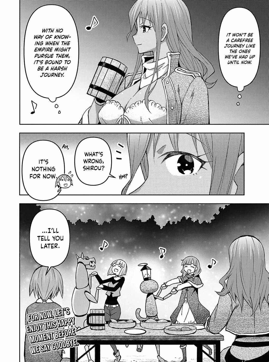 Dungeon Tou de Yadoya wo Yarou! Souzou Mahou wo Moratta Ore no Hosoude Hanjouki Chapter 60-eng-li - Page 56