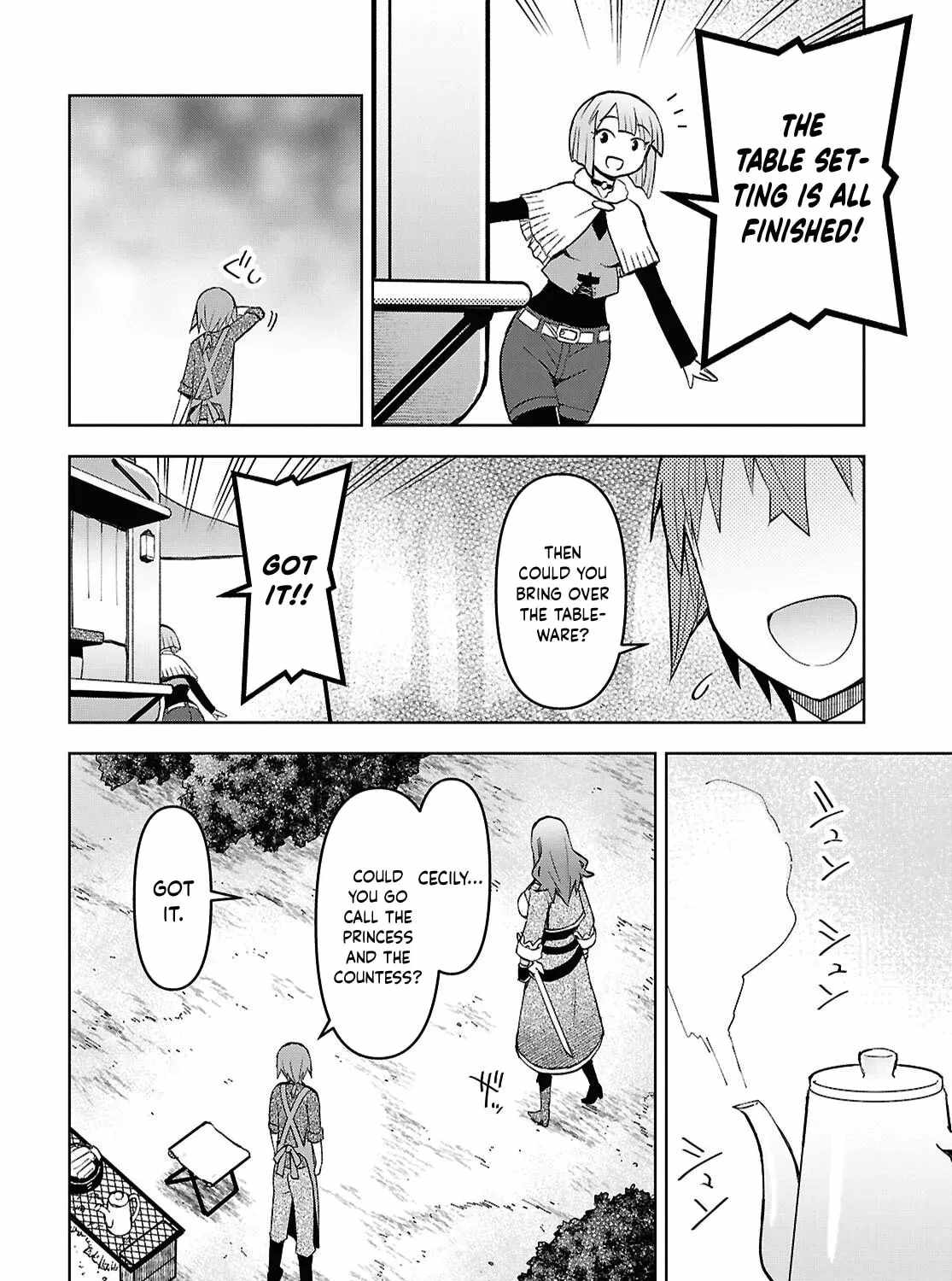 Dungeon Tou de Yadoya wo Yarou! Souzou Mahou wo Moratta Ore no Hosoude Hanjouki Chapter 60-eng-li - Page 32