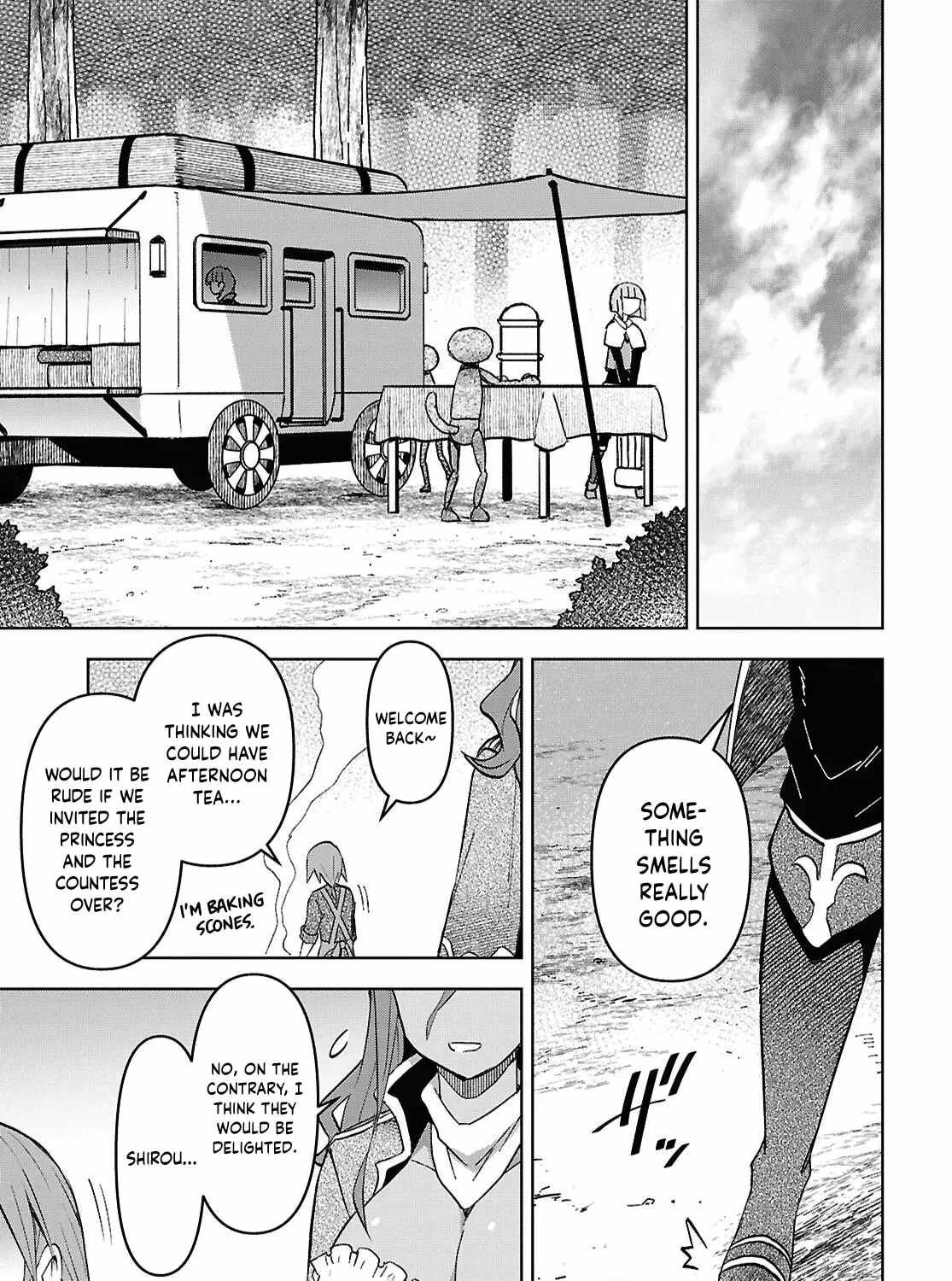 Dungeon Tou de Yadoya wo Yarou! Souzou Mahou wo Moratta Ore no Hosoude Hanjouki Chapter 60-eng-li - Page 22