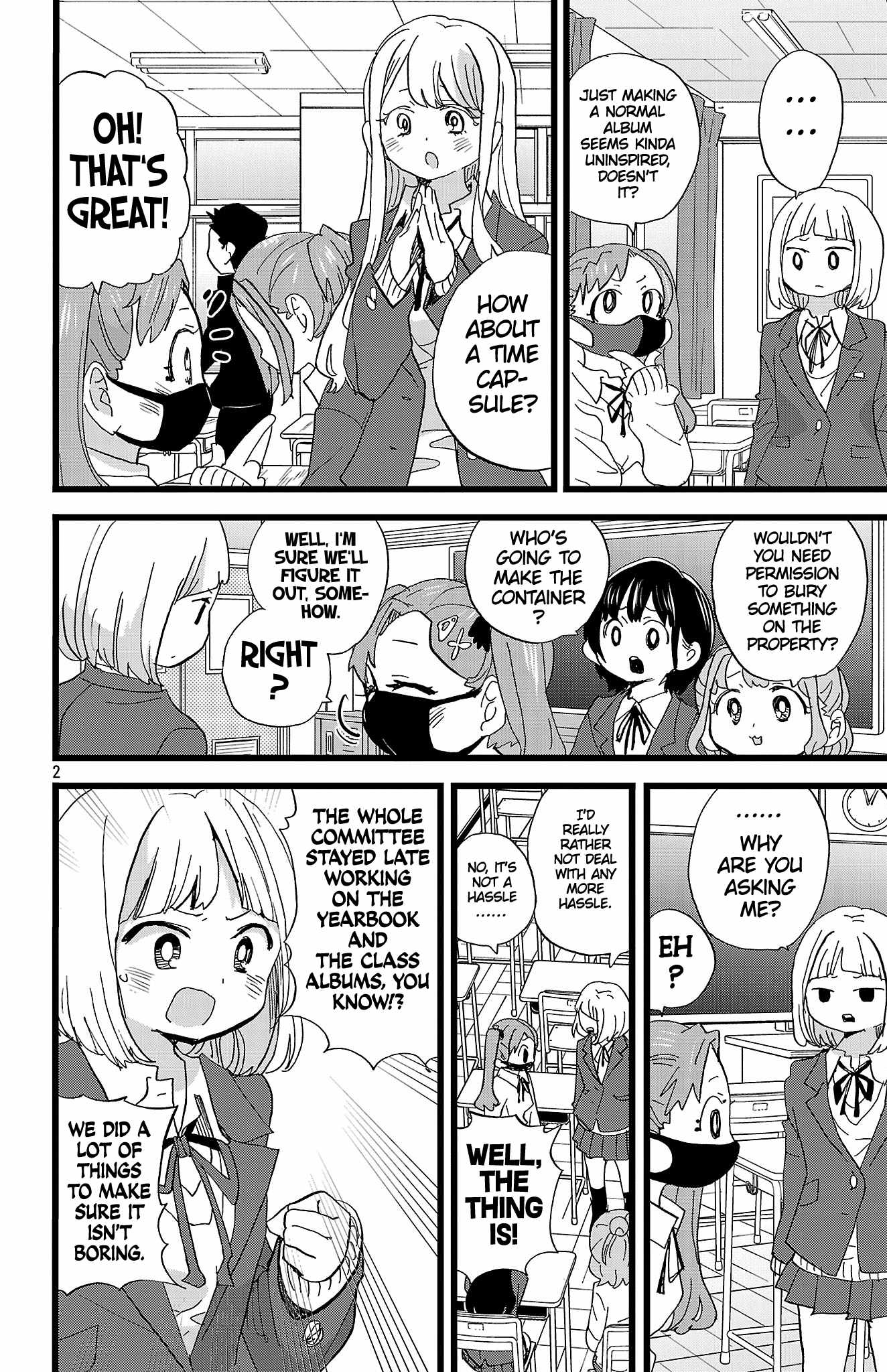 Boku No Kokoro No Yabai Yatsu Chapter 192-eng-li - Page 2
