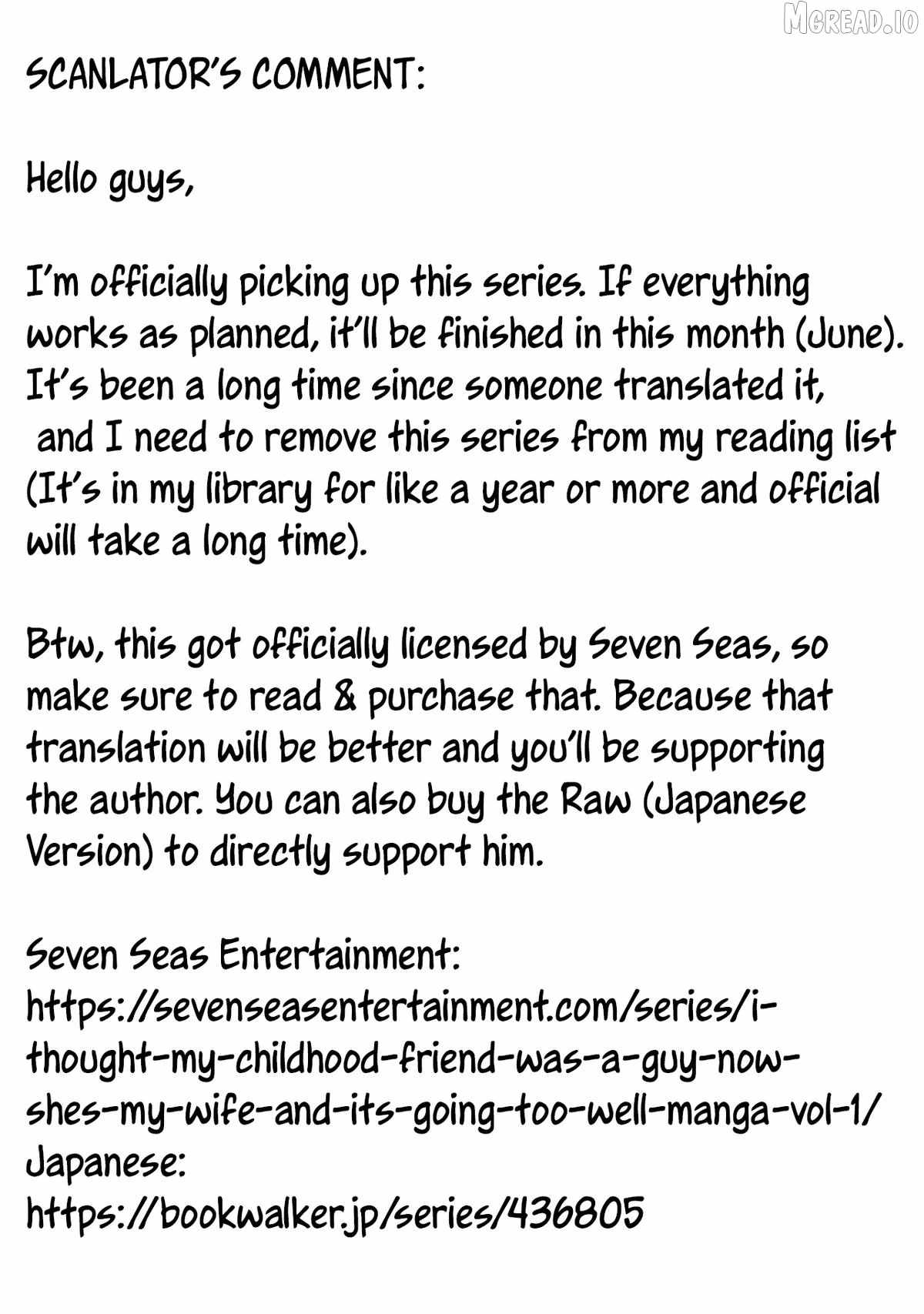 Regarding of My Married Life with a Childhood Friend Whom I Thought was a Boy going Way Too Smoothly. Chapter 17-eng-li - Page 30