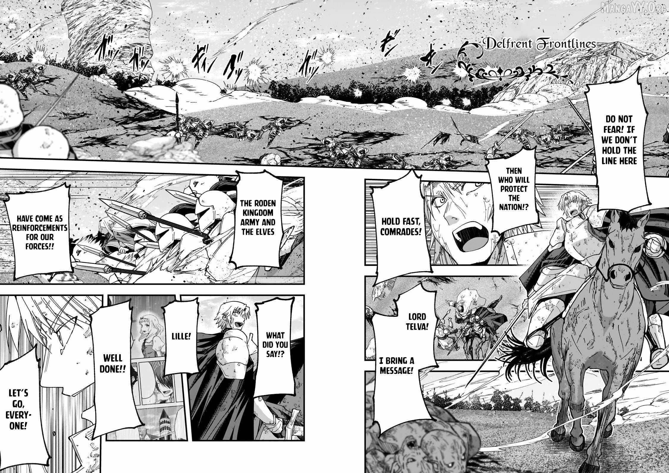 Gaikotsu Kishi-sama, Tadaima Isekai e Odekake-chuu Chapter 70-1-eng-li - Page 5