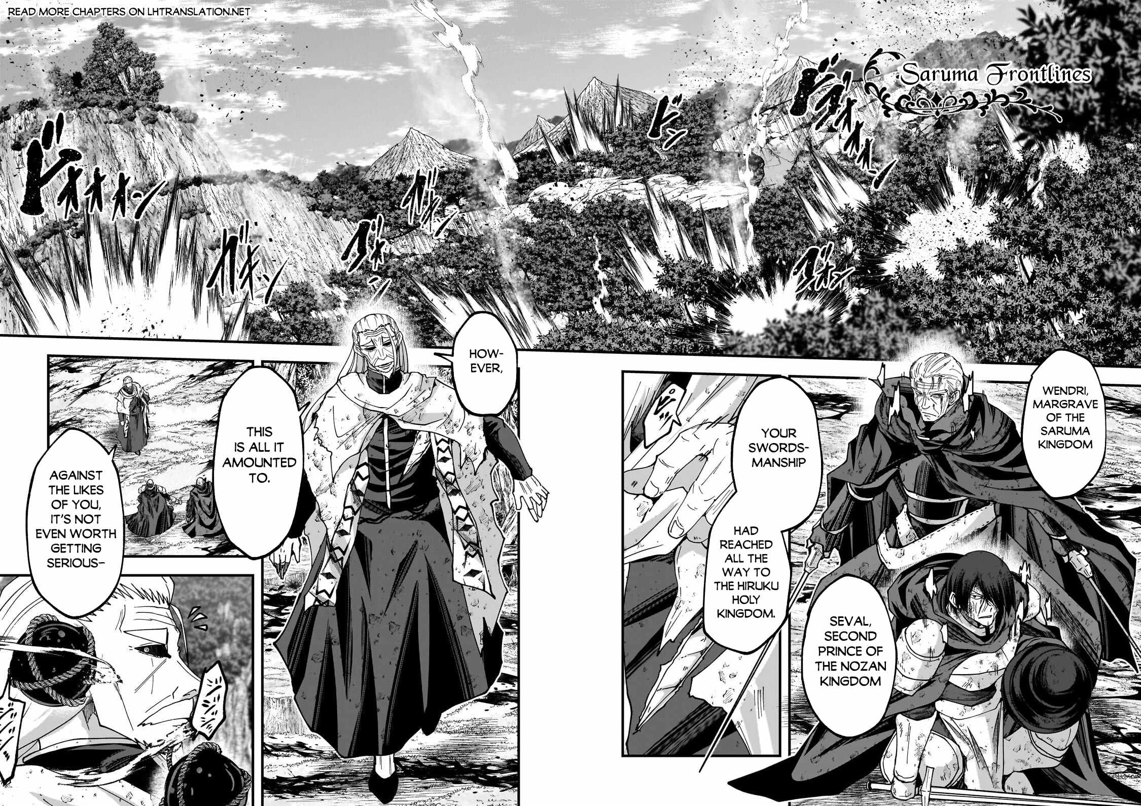Gaikotsu Kishi-sama, Tadaima Isekai e Odekake-chuu Chapter 70-2-eng-li - Page 1