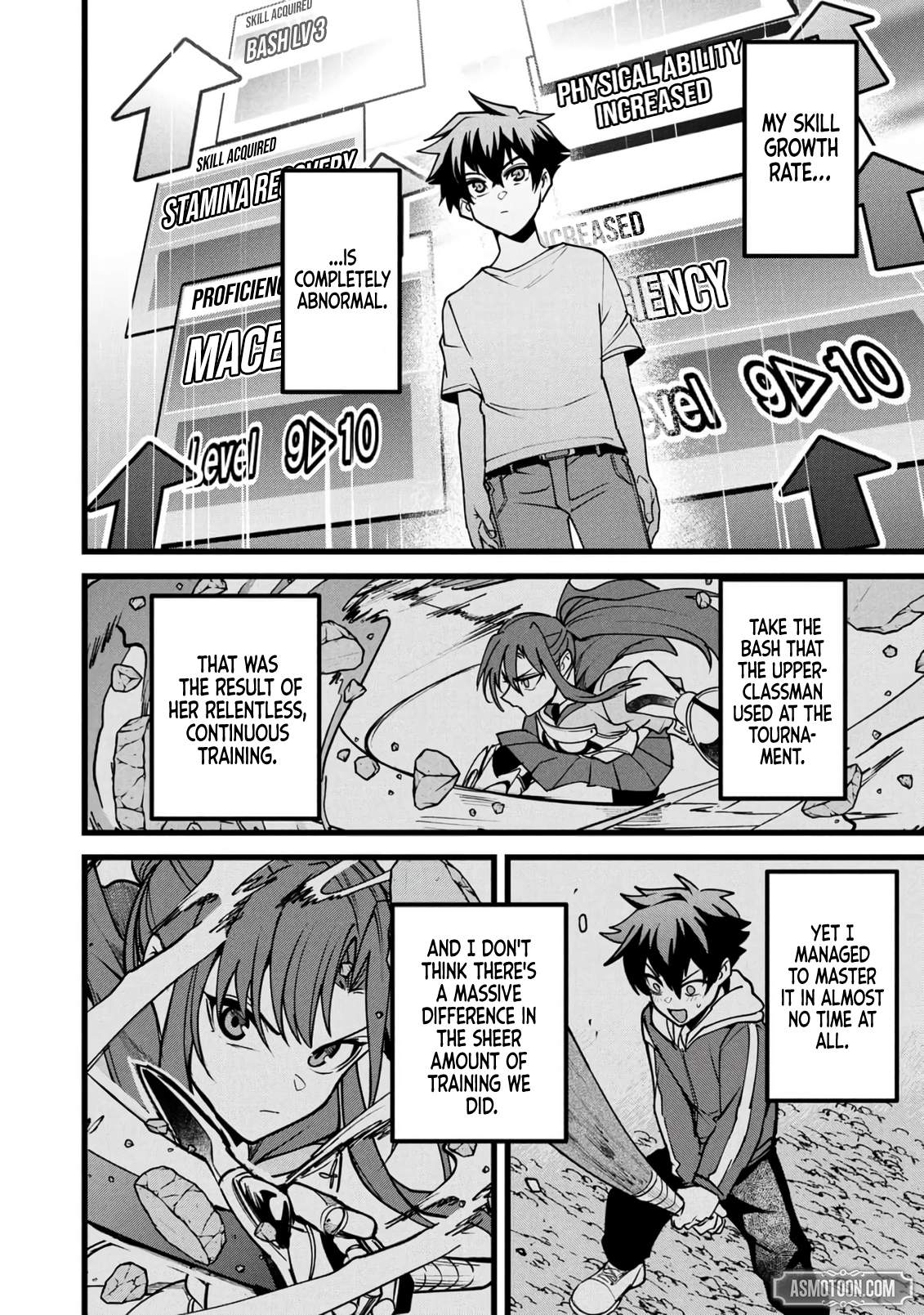 Reincarnation of the Online Game Addict ~ I Can’t Use the Overpowered Fists That Made Me the Fist King, so Now I Swing a Club for Eight Hours a Day Chapter 28-eng-li - Page 7