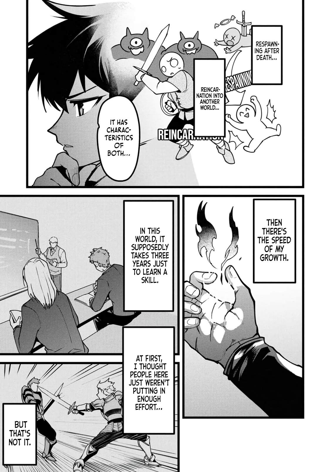 Reincarnation of the Online Game Addict ~ I Can’t Use the Overpowered Fists That Made Me the Fist King, so Now I Swing a Club for Eight Hours a Day Chapter 28-eng-li - Page 6