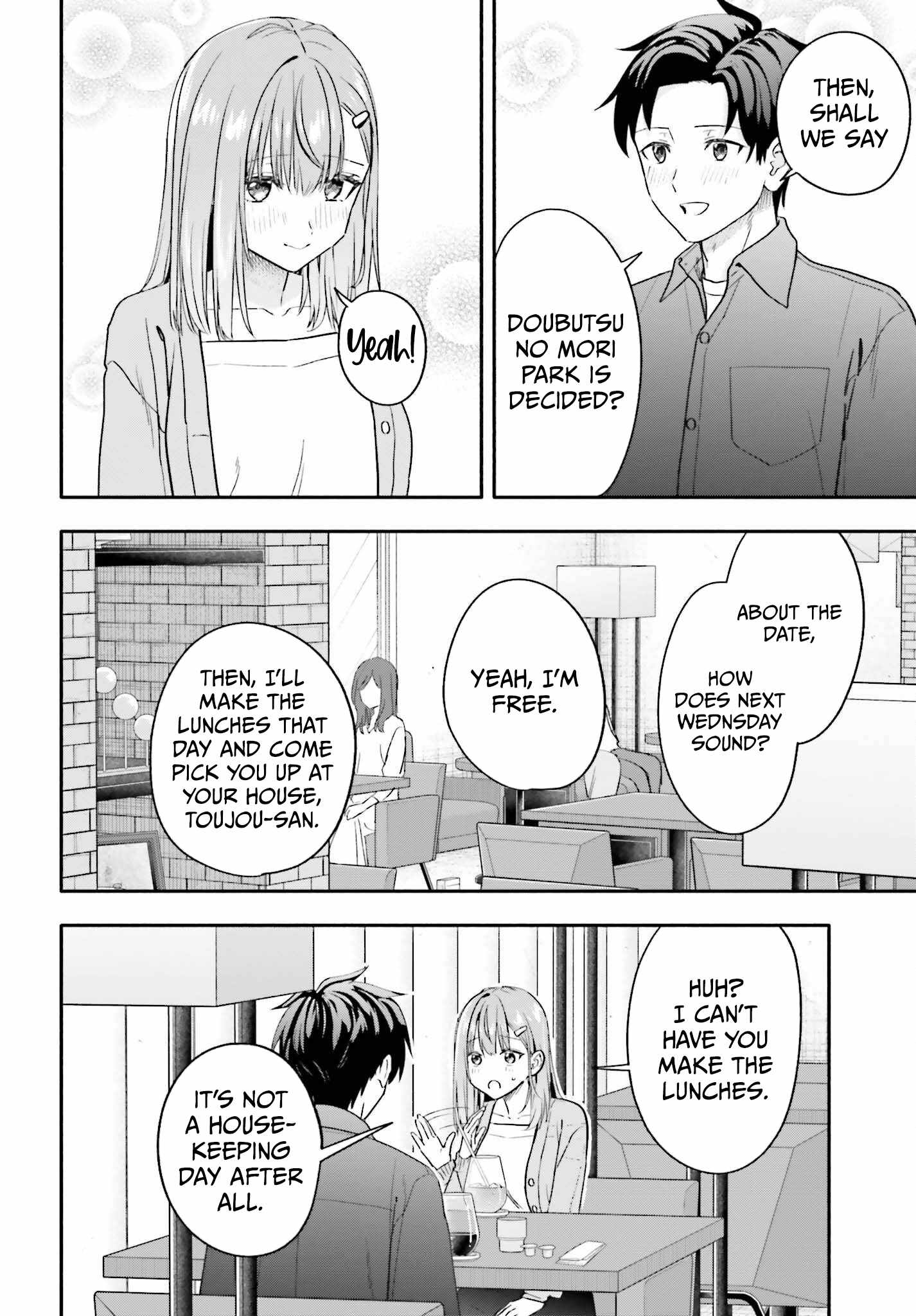 Kaji Daikou no Arubaito wo Hajimetara Gakuen Ichi no Bishoujo no Kazoku ni Kiniirarechaimashita. Chapter 14-eng-li - Page 20