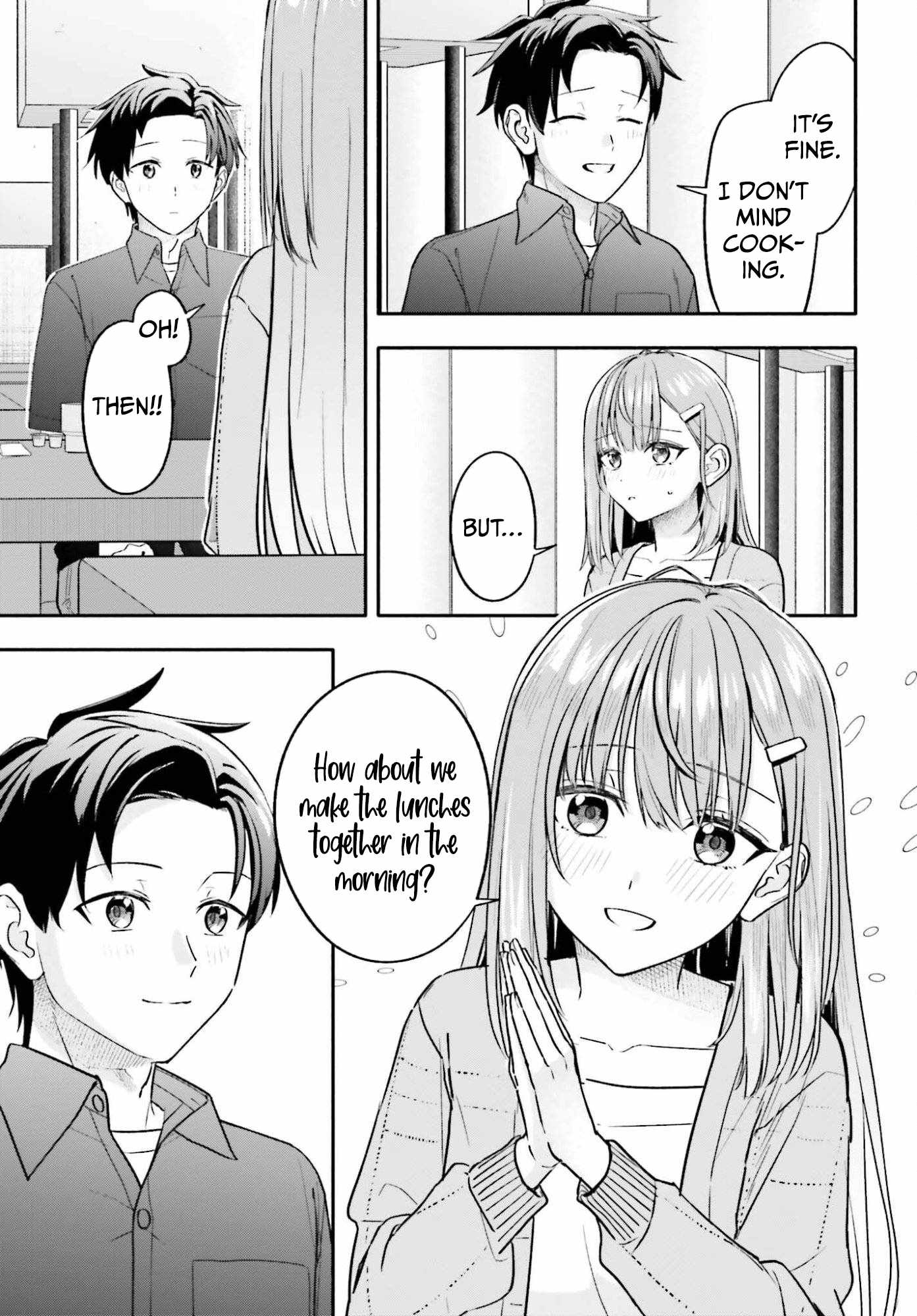 Kaji Daikou no Arubaito wo Hajimetara Gakuen Ichi no Bishoujo no Kazoku ni Kiniirarechaimashita. Chapter 14-eng-li - Page 21