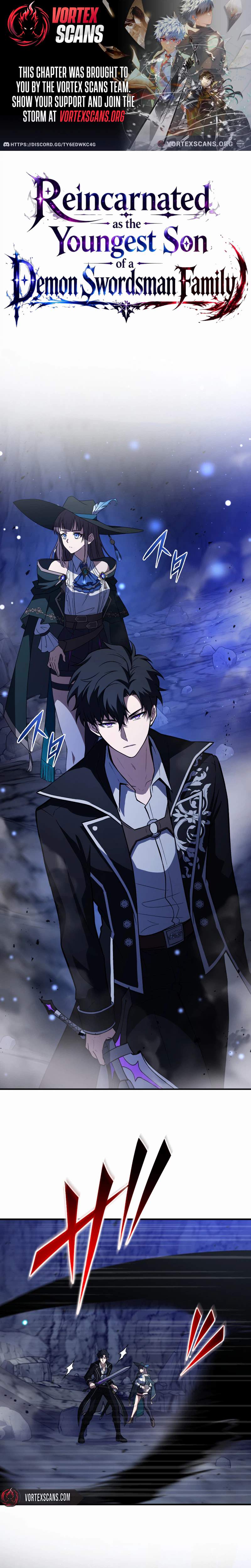 Reincarnated as the Youngest Son of a Demon Swordsman Family Chapter 17-eng-li - Page 0
