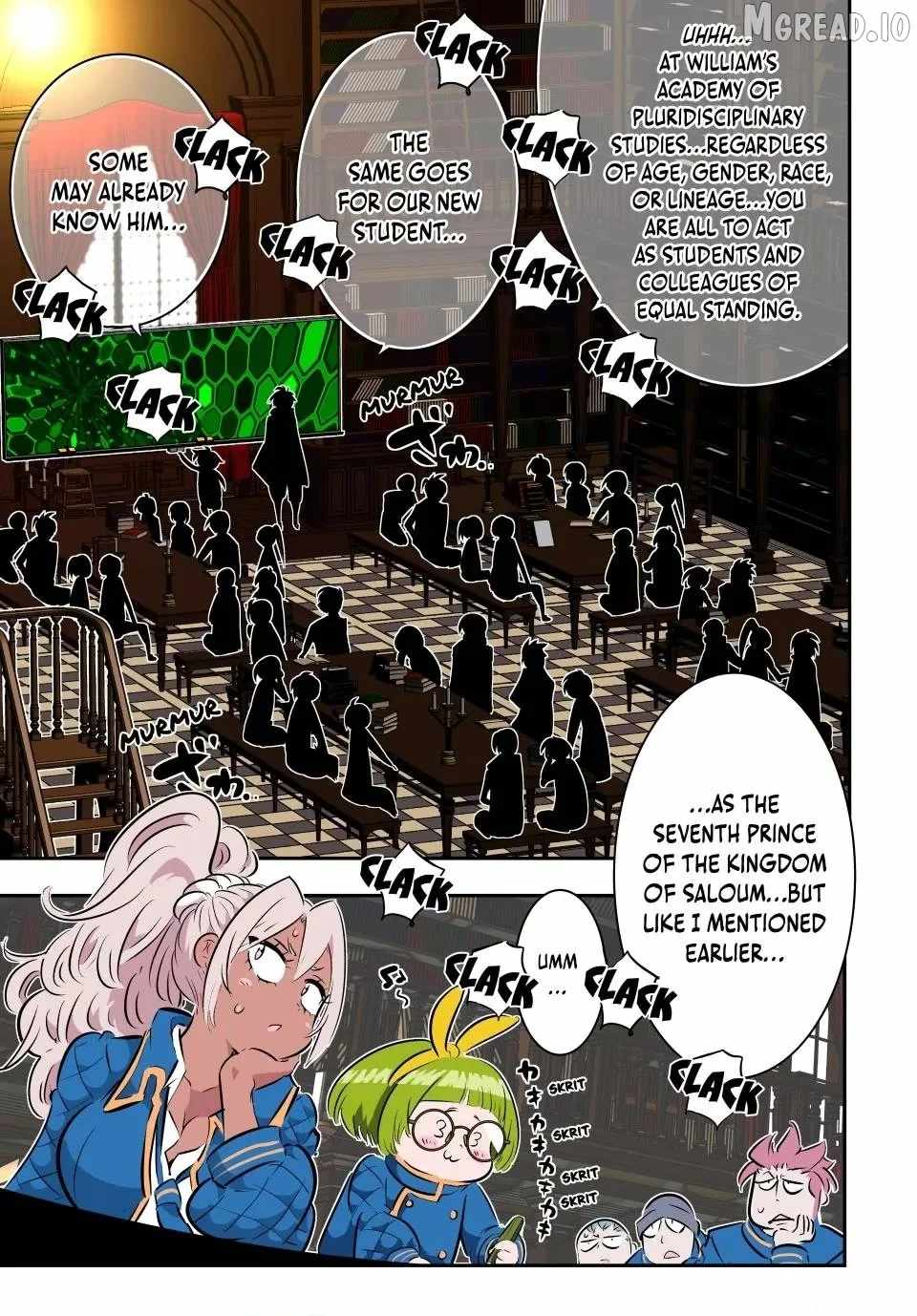 I was reincarnated as the 7th Prince so I will perfect my magic as I please Chapter 216-eng-li - Page 20