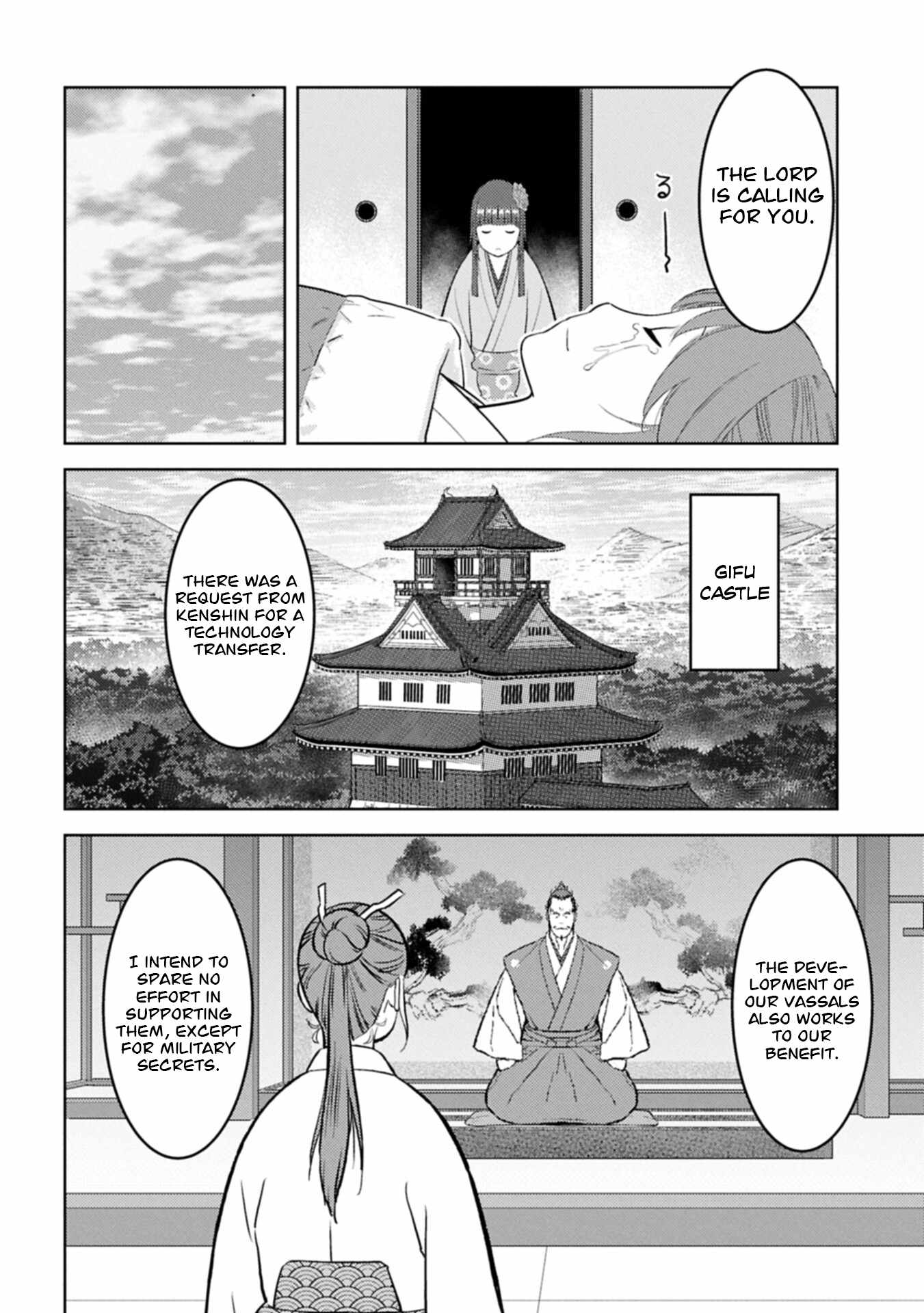Sengoku Komachi Kuroutan: Noukou Giga Chapter 102-eng-li - Page 26