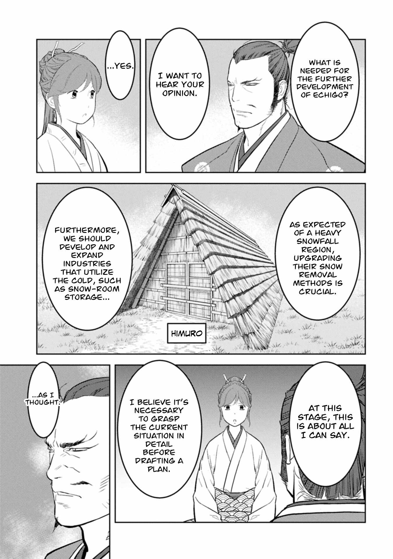 Sengoku Komachi Kuroutan: Noukou Giga Chapter 102-eng-li - Page 27