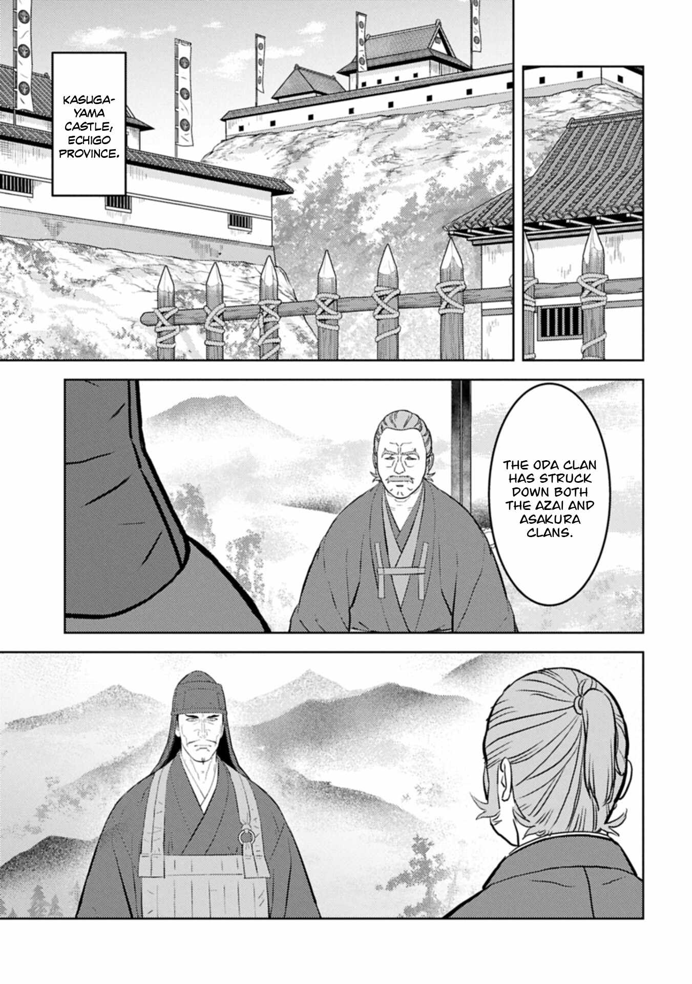 Sengoku Komachi Kuroutan: Noukou Giga Chapter 102-eng-li - Page 21