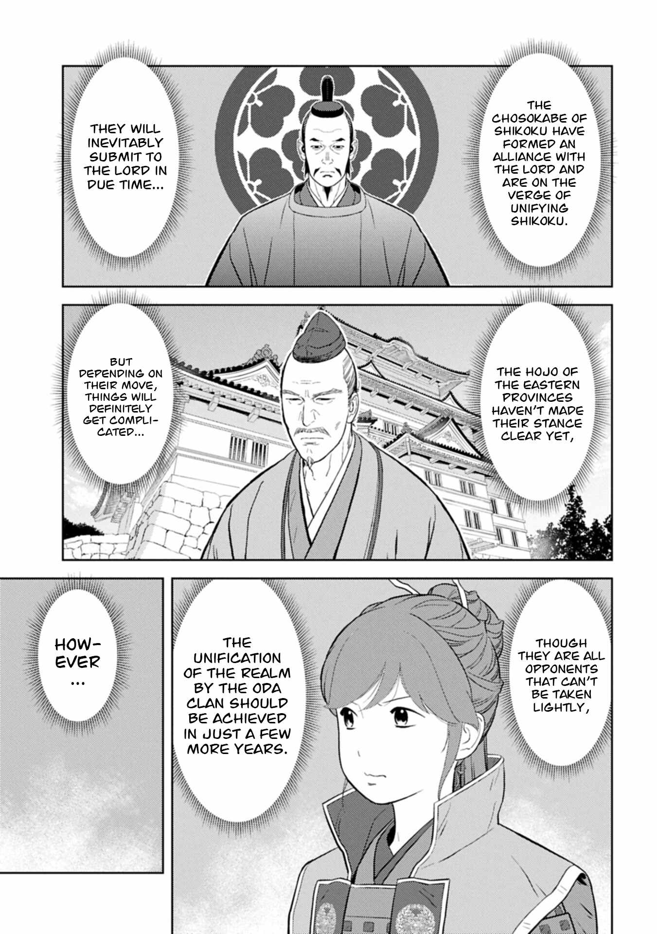Sengoku Komachi Kuroutan: Noukou Giga Chapter 102-eng-li - Page 13