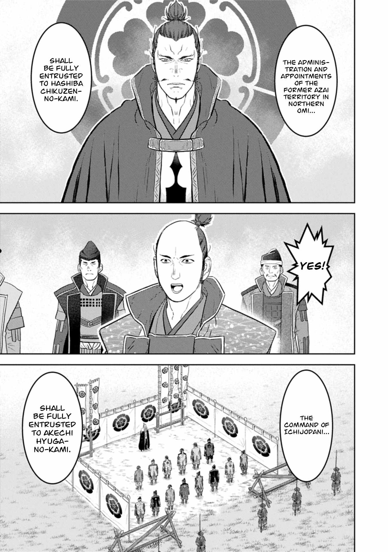 Sengoku Komachi Kuroutan: Noukou Giga Chapter 102-eng-li - Page 9