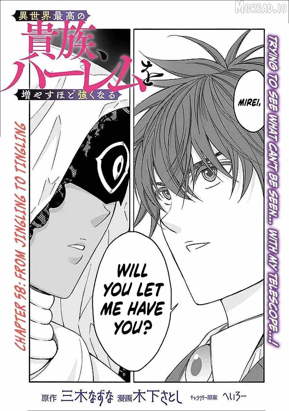 The Best Noble In Another World: The Bigger My Harem Gets, The Stronger I Become Chapter 58-eng-li - Page 1
