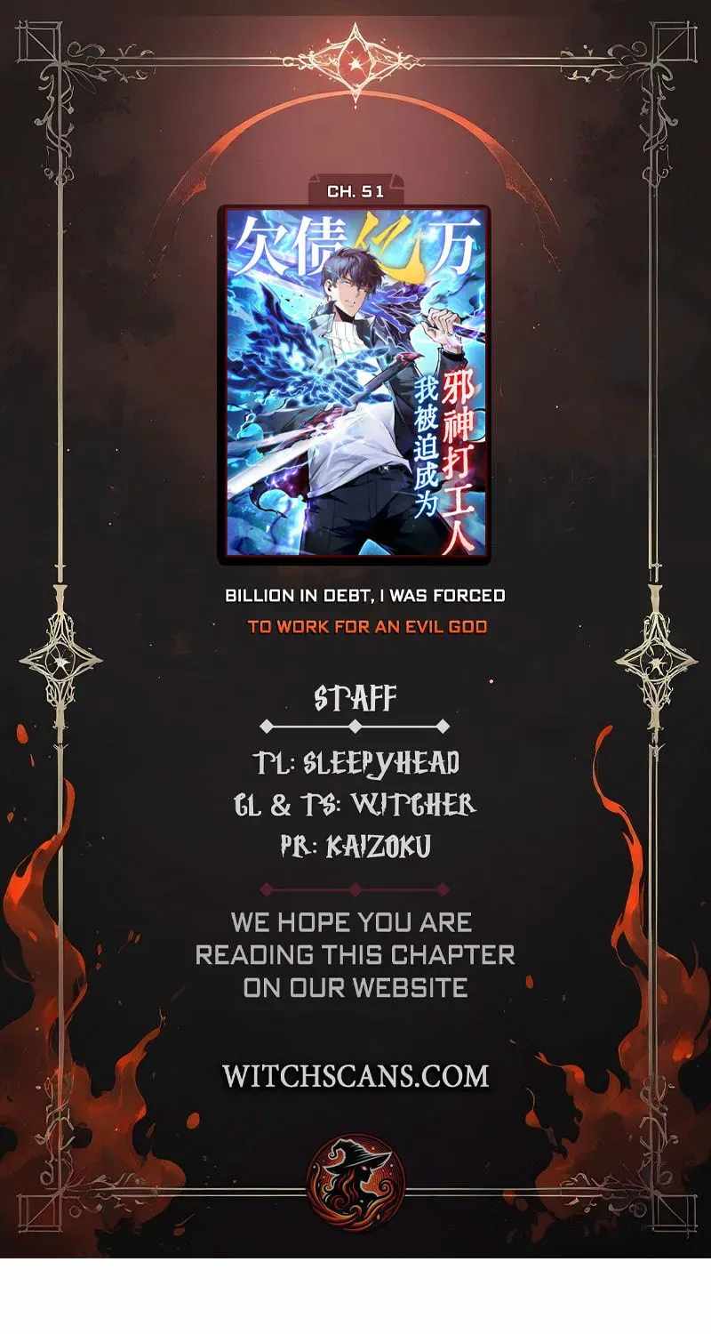 I Owe Billions in Debt, So I Was Forced to Work for an Evil God Chapter 51-eng-li - Page 0