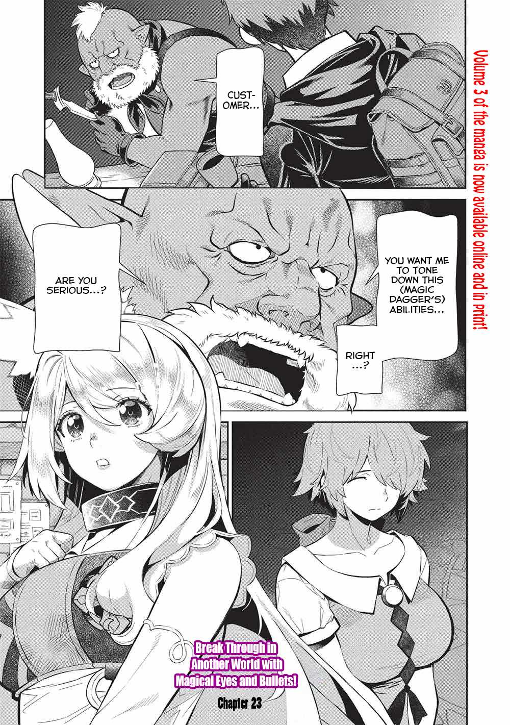 Magan to Dangan o Tsukatte Isekai o Buchinuku! Chapter 23-eng-li - Page 1