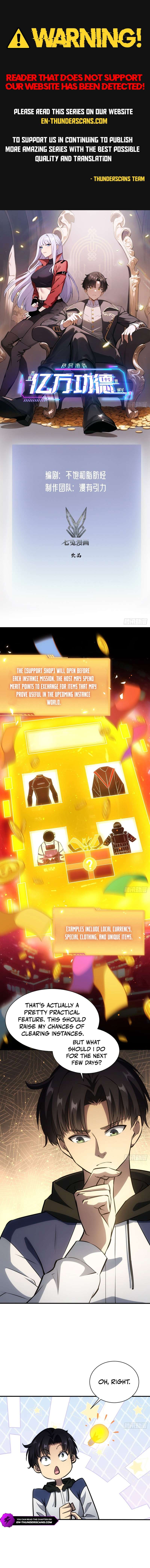 Weird Game: I Rely On Billions Of Merit Points To Clear Game Chapter 40-eng-li - Page 0