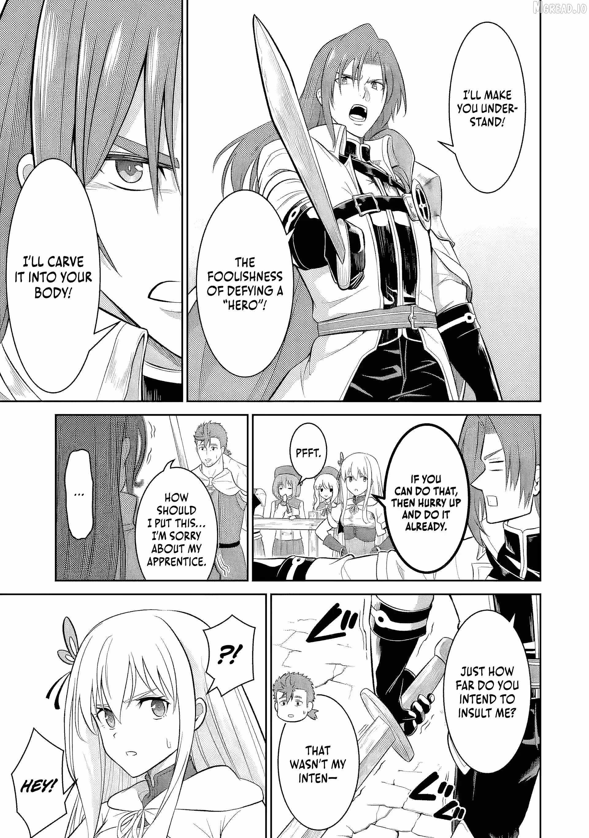 Ossan Boukensha no Okureta Eiyuu-tan - Kansha no Suburi o 1 nichi 1 man Kaishite itara, Kensei ga Deshi-iri Shigan ni Yatte Kita Chapter 6-eng-li - Page 29