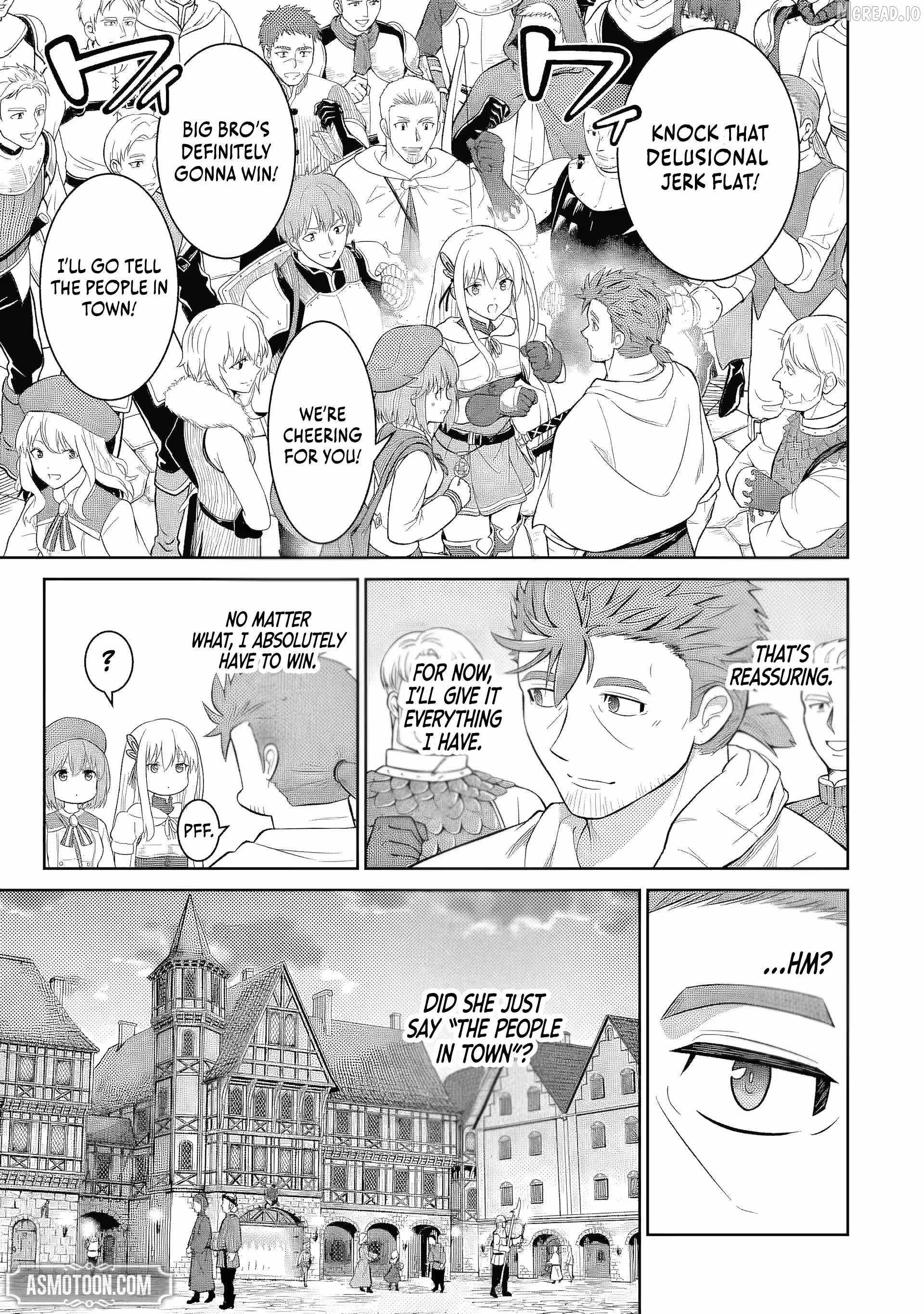 Ossan Boukensha no Okureta Eiyuu-tan - Kansha no Suburi o 1 nichi 1 man Kaishite itara, Kensei ga Deshi-iri Shigan ni Yatte Kita Chapter 6-eng-li - Page 11