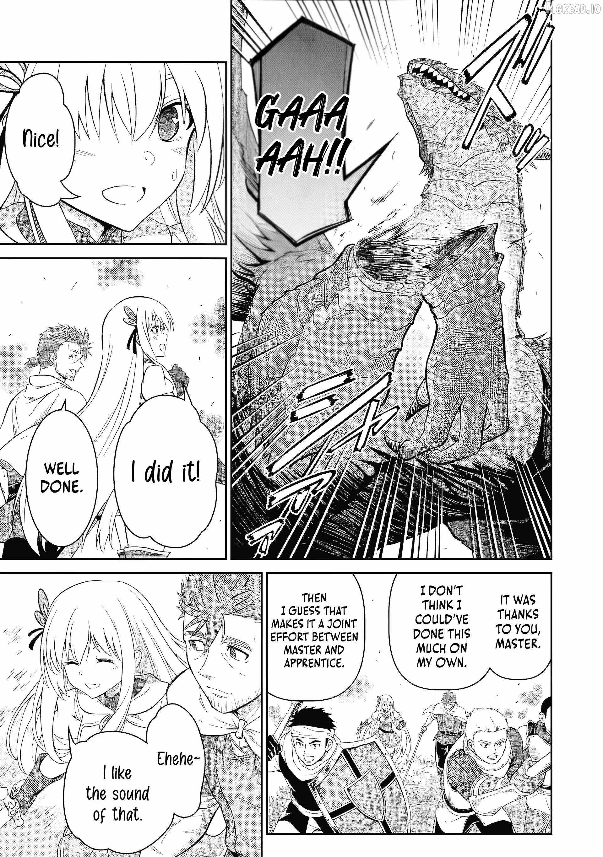 Ossan Boukensha no Okureta Eiyuu-tan - Kansha no Suburi o 1 nichi 1 man Kaishite itara, Kensei ga Deshi-iri Shigan ni Yatte Kita Chapter 5-eng-li - Page 17