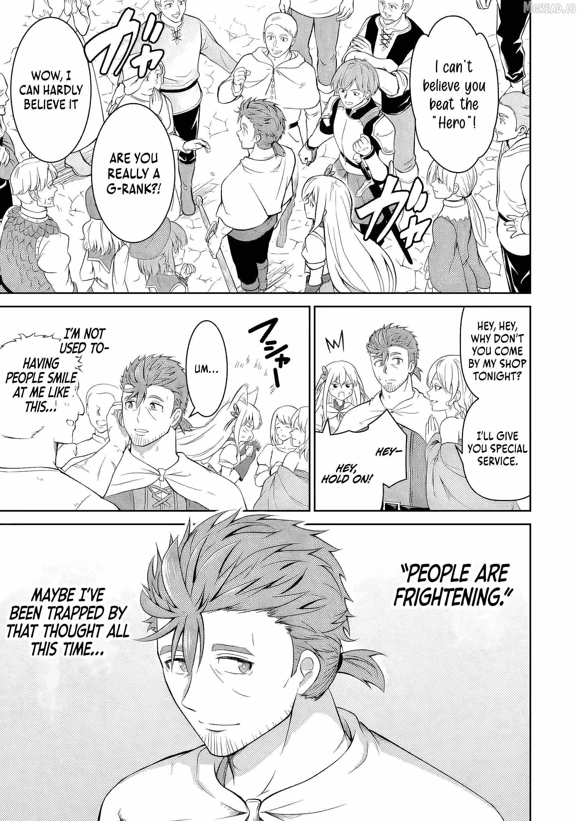 Ossan Boukensha no Okureta Eiyuu-tan - Kansha no Suburi o 1 nichi 1 man Kaishite itara, Kensei ga Deshi-iri Shigan ni Yatte Kita Chapter 6-eng-li - Page 41