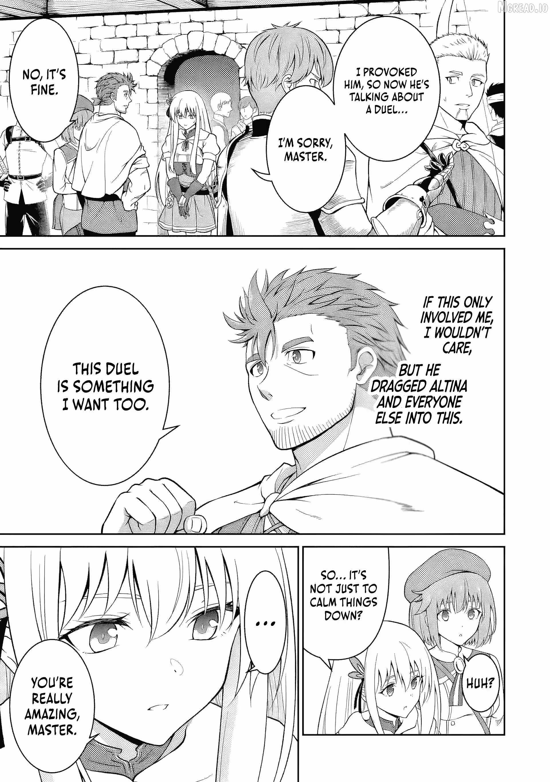 Ossan Boukensha no Okureta Eiyuu-tan - Kansha no Suburi o 1 nichi 1 man Kaishite itara, Kensei ga Deshi-iri Shigan ni Yatte Kita Chapter 6-eng-li - Page 7