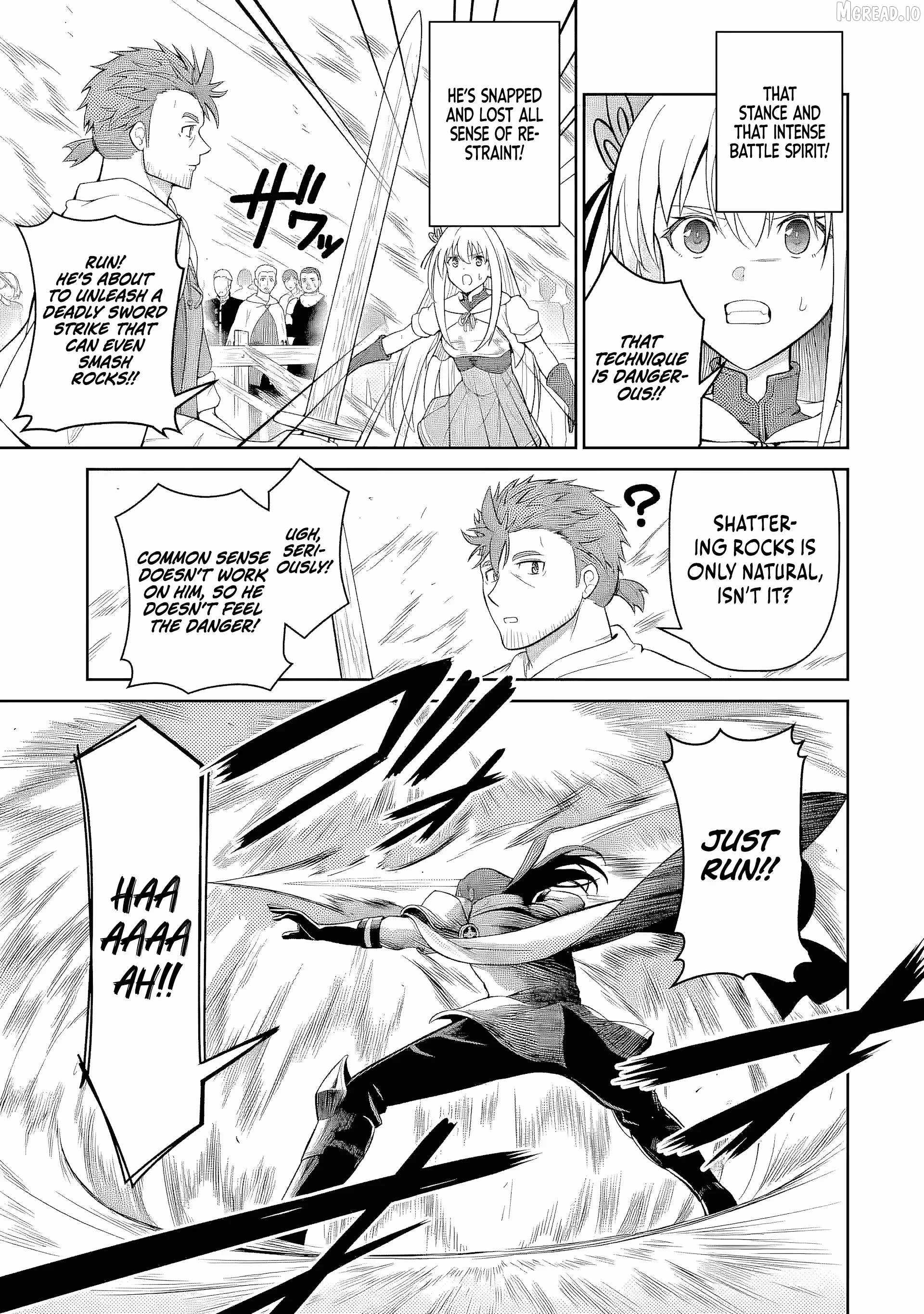 Ossan Boukensha no Okureta Eiyuu-tan - Kansha no Suburi o 1 nichi 1 man Kaishite itara, Kensei ga Deshi-iri Shigan ni Yatte Kita Chapter 6-eng-li - Page 31