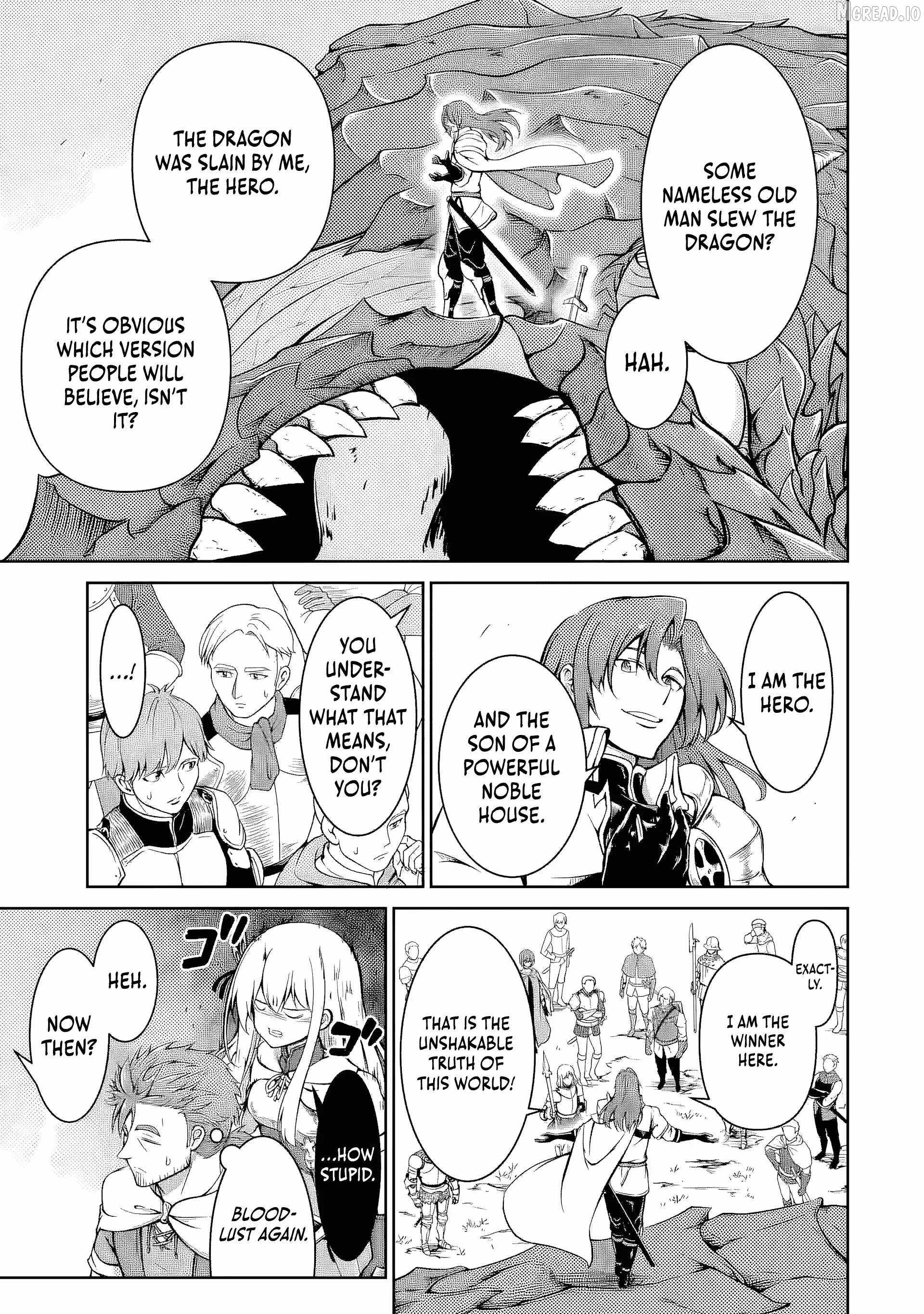 Ossan Boukensha no Okureta Eiyuu-tan - Kansha no Suburi o 1 nichi 1 man Kaishite itara, Kensei ga Deshi-iri Shigan ni Yatte Kita Chapter 5-eng-li - Page 40