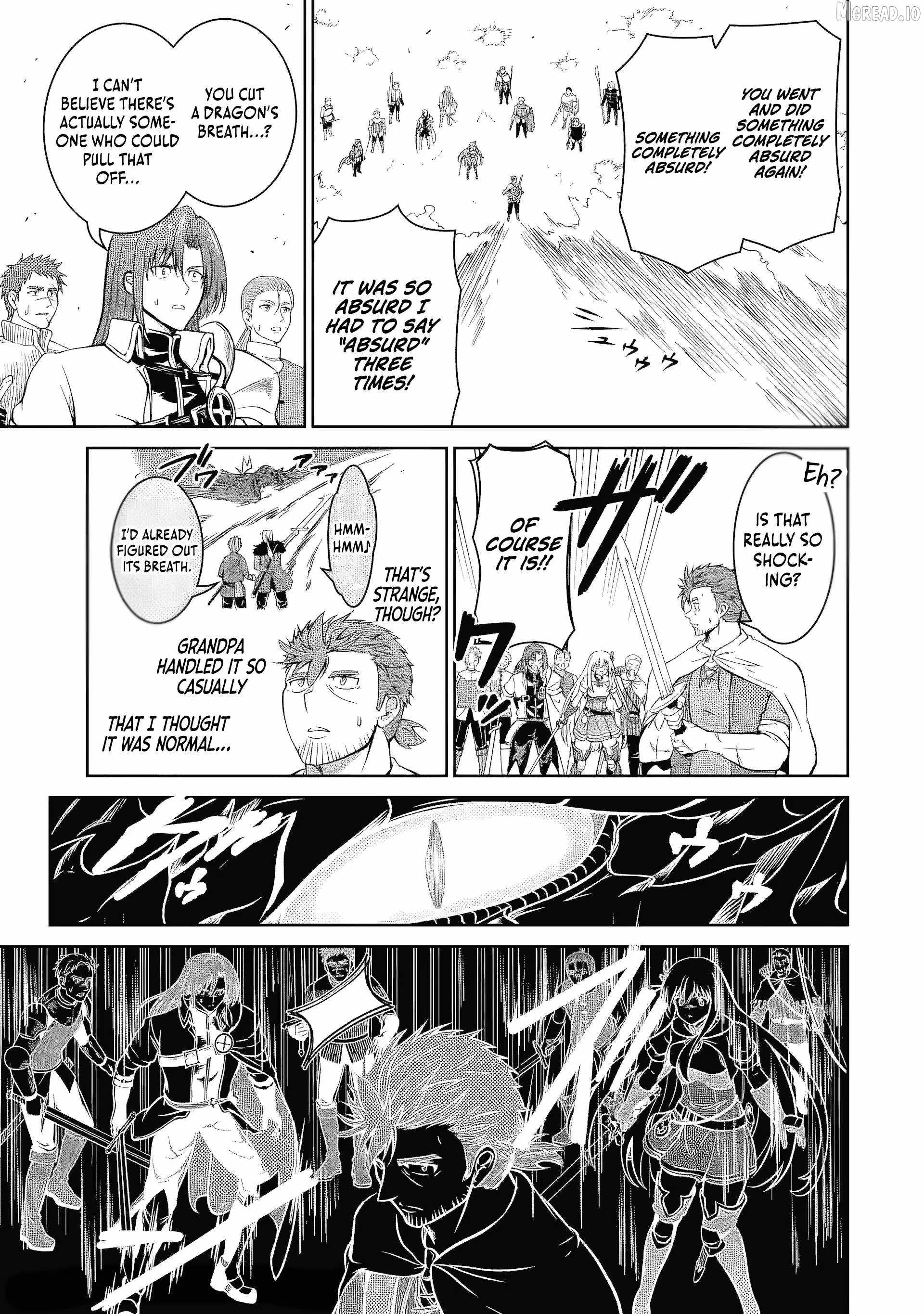 Ossan Boukensha no Okureta Eiyuu-tan - Kansha no Suburi o 1 nichi 1 man Kaishite itara, Kensei ga Deshi-iri Shigan ni Yatte Kita Chapter 5-eng-li - Page 27