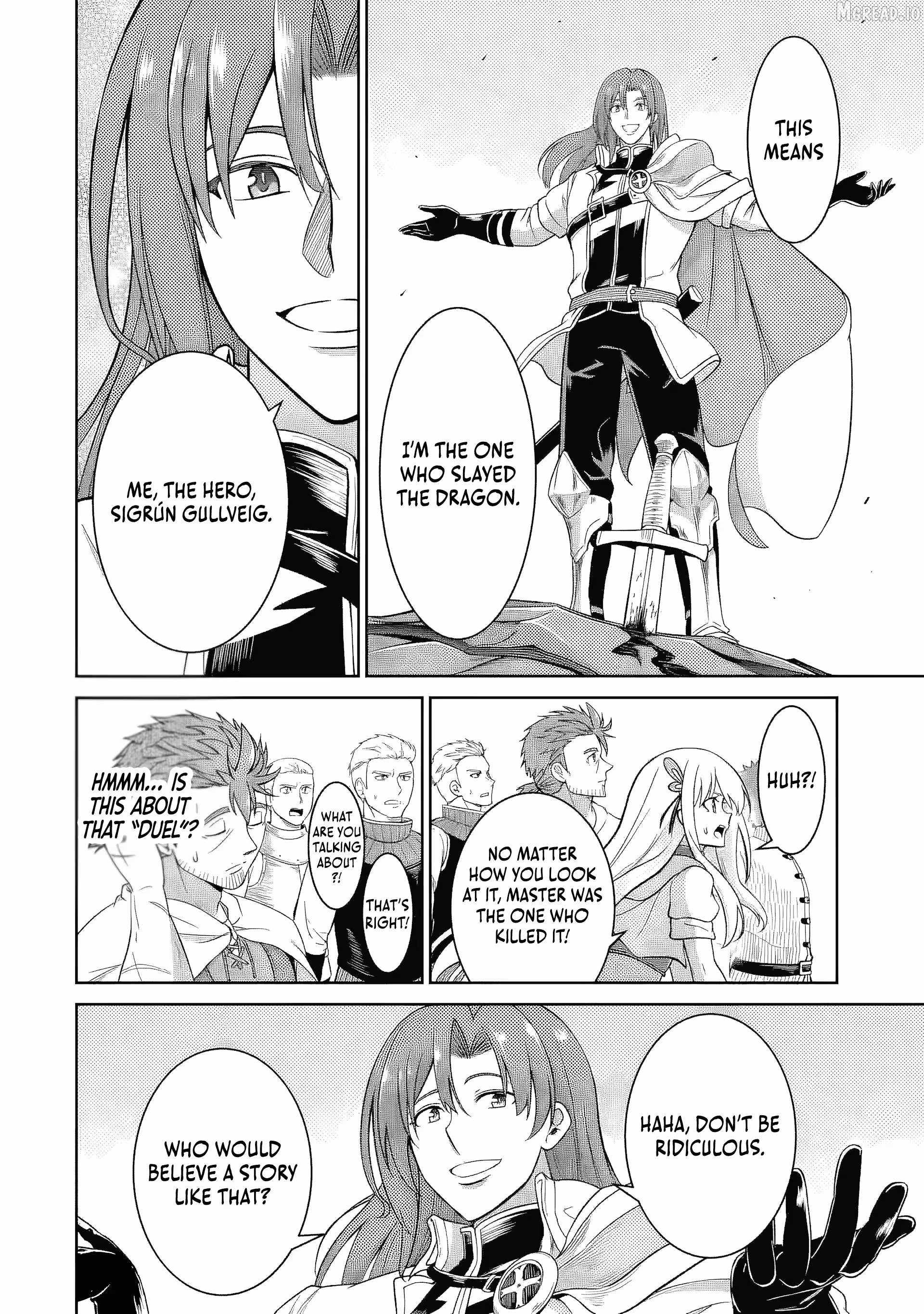 Ossan Boukensha no Okureta Eiyuu-tan - Kansha no Suburi o 1 nichi 1 man Kaishite itara, Kensei ga Deshi-iri Shigan ni Yatte Kita Chapter 5-eng-li - Page 39