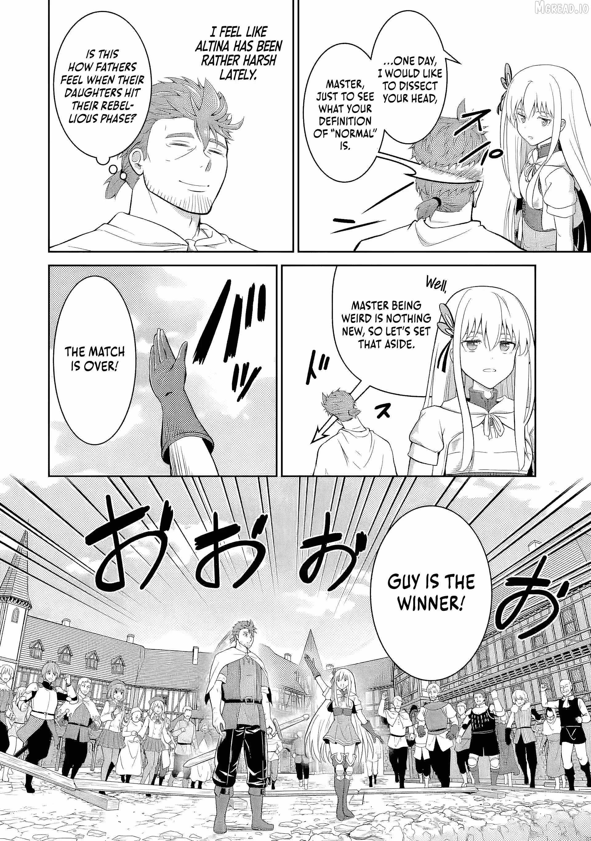 Ossan Boukensha no Okureta Eiyuu-tan - Kansha no Suburi o 1 nichi 1 man Kaishite itara, Kensei ga Deshi-iri Shigan ni Yatte Kita Chapter 6-eng-li - Page 38