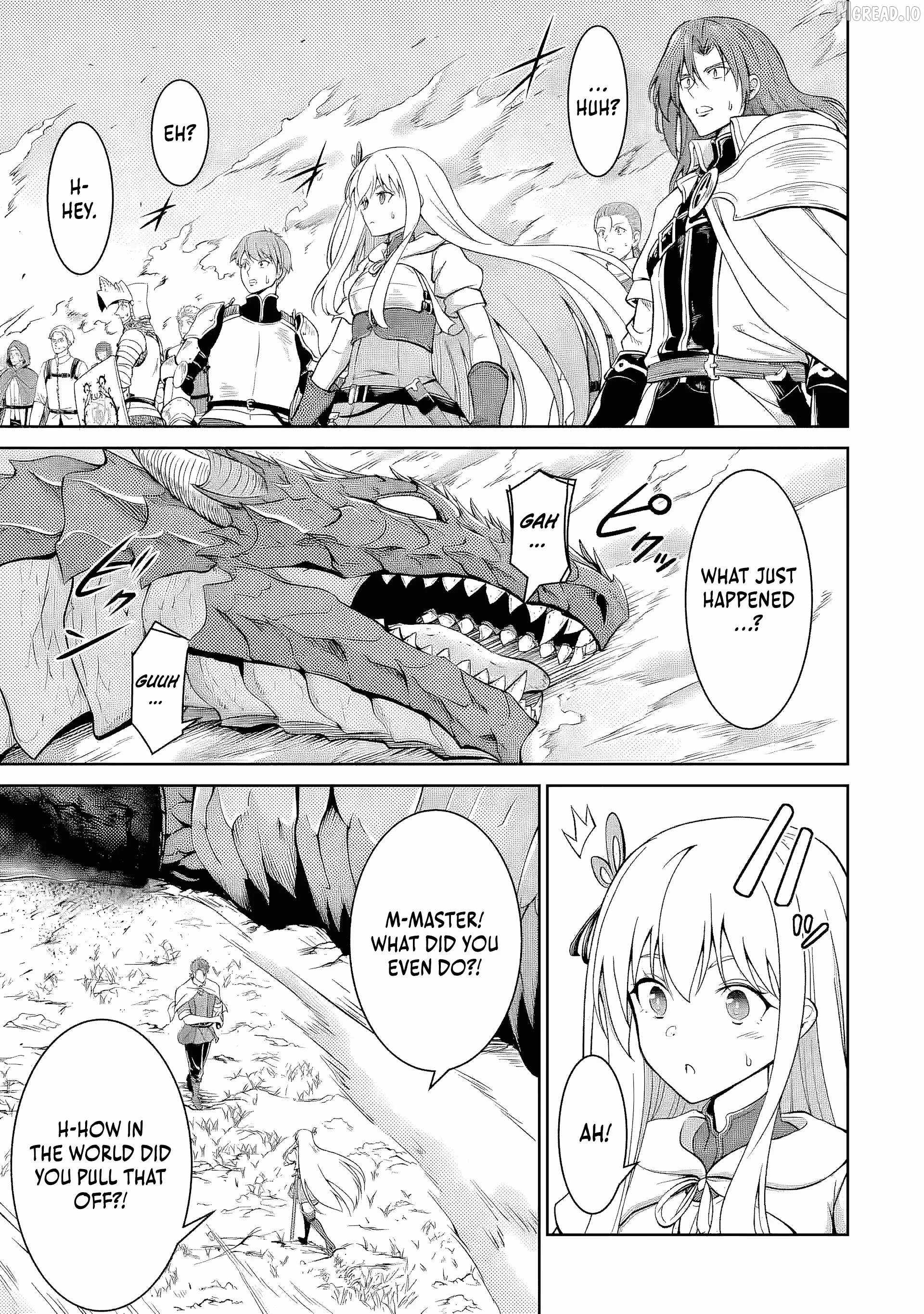 Ossan Boukensha no Okureta Eiyuu-tan - Kansha no Suburi o 1 nichi 1 man Kaishite itara, Kensei ga Deshi-iri Shigan ni Yatte Kita Chapter 5-eng-li - Page 34