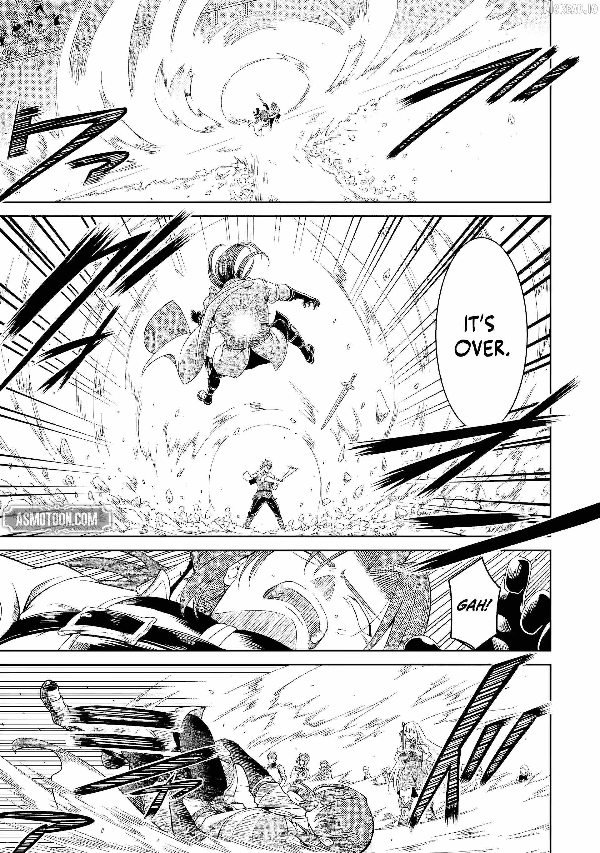 Ossan Boukensha no Okureta Eiyuu-tan - Kansha no Suburi o 1 nichi 1 man Kaishite itara, Kensei ga Deshi-iri Shigan ni Yatte Kita Chapter 6-eng-li - Page 35