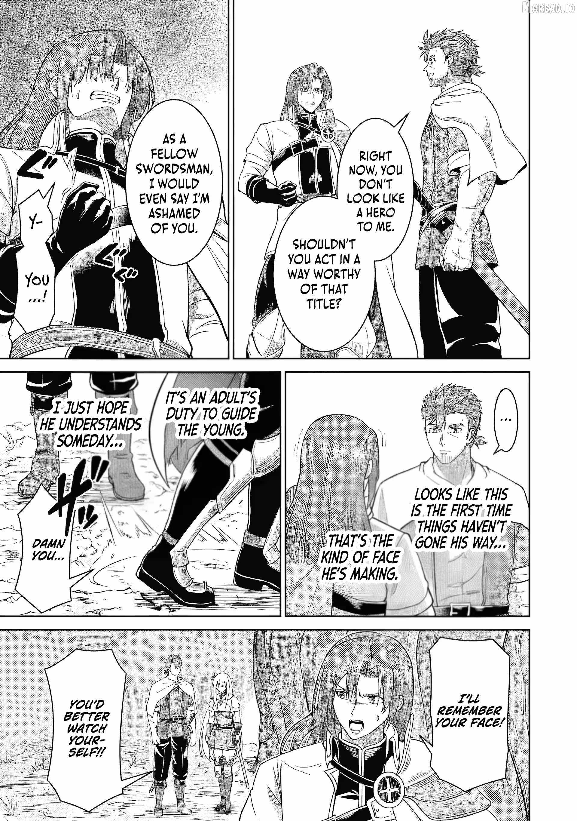 Ossan Boukensha no Okureta Eiyuu-tan - Kansha no Suburi o 1 nichi 1 man Kaishite itara, Kensei ga Deshi-iri Shigan ni Yatte Kita Chapter 5-eng-li - Page 44