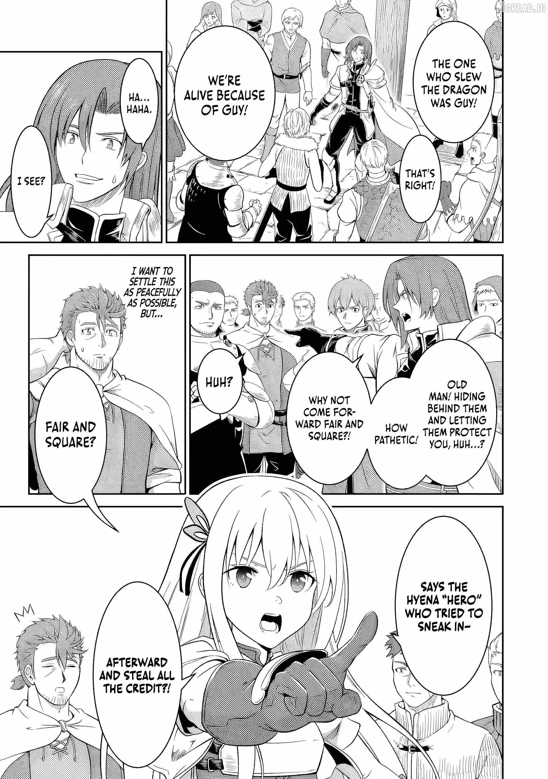 Ossan Boukensha no Okureta Eiyuu-tan - Kansha no Suburi o 1 nichi 1 man Kaishite itara, Kensei ga Deshi-iri Shigan ni Yatte Kita Chapter 6-eng-li - Page 3