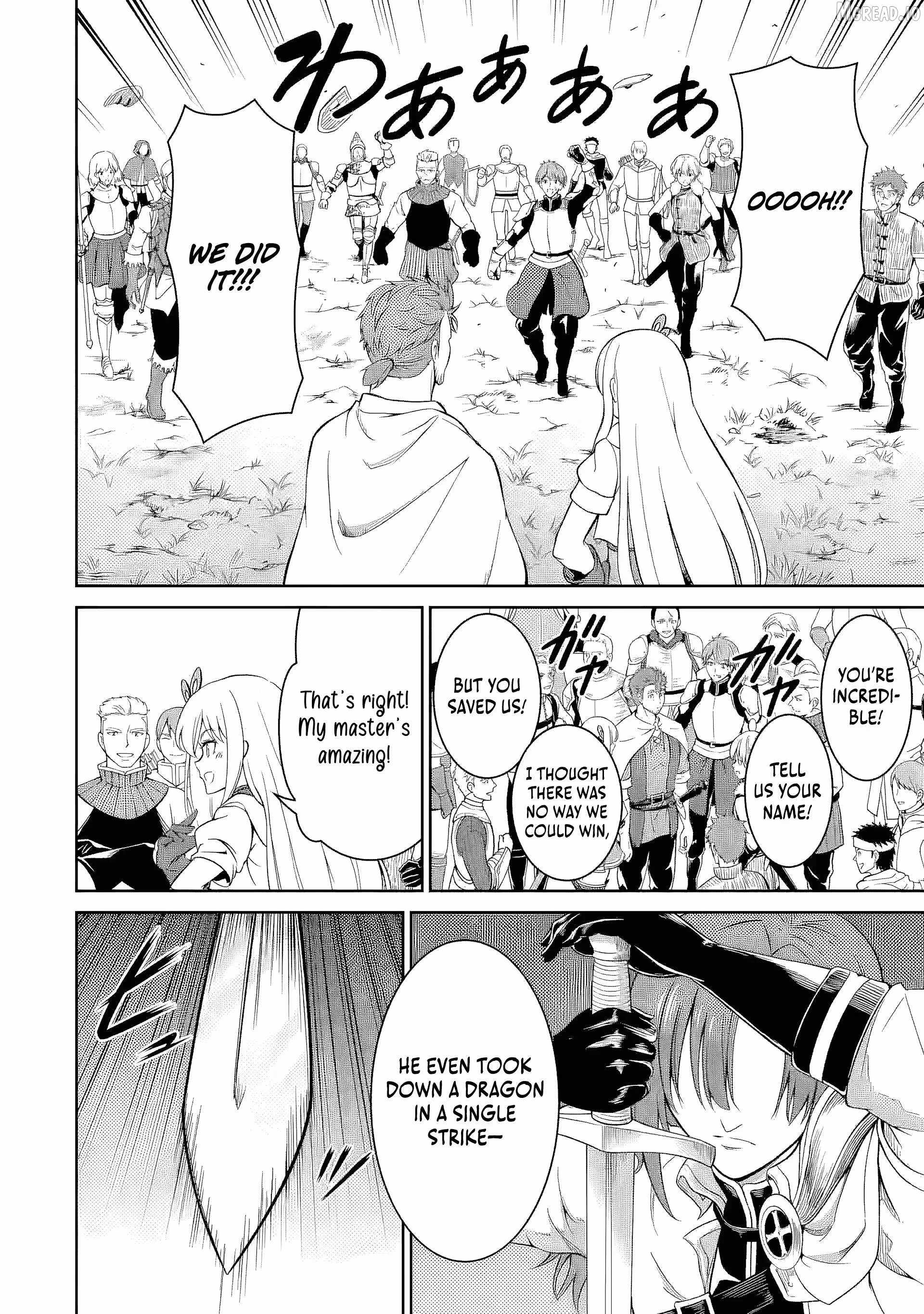 Ossan Boukensha no Okureta Eiyuu-tan - Kansha no Suburi o 1 nichi 1 man Kaishite itara, Kensei ga Deshi-iri Shigan ni Yatte Kita Chapter 5-eng-li - Page 37