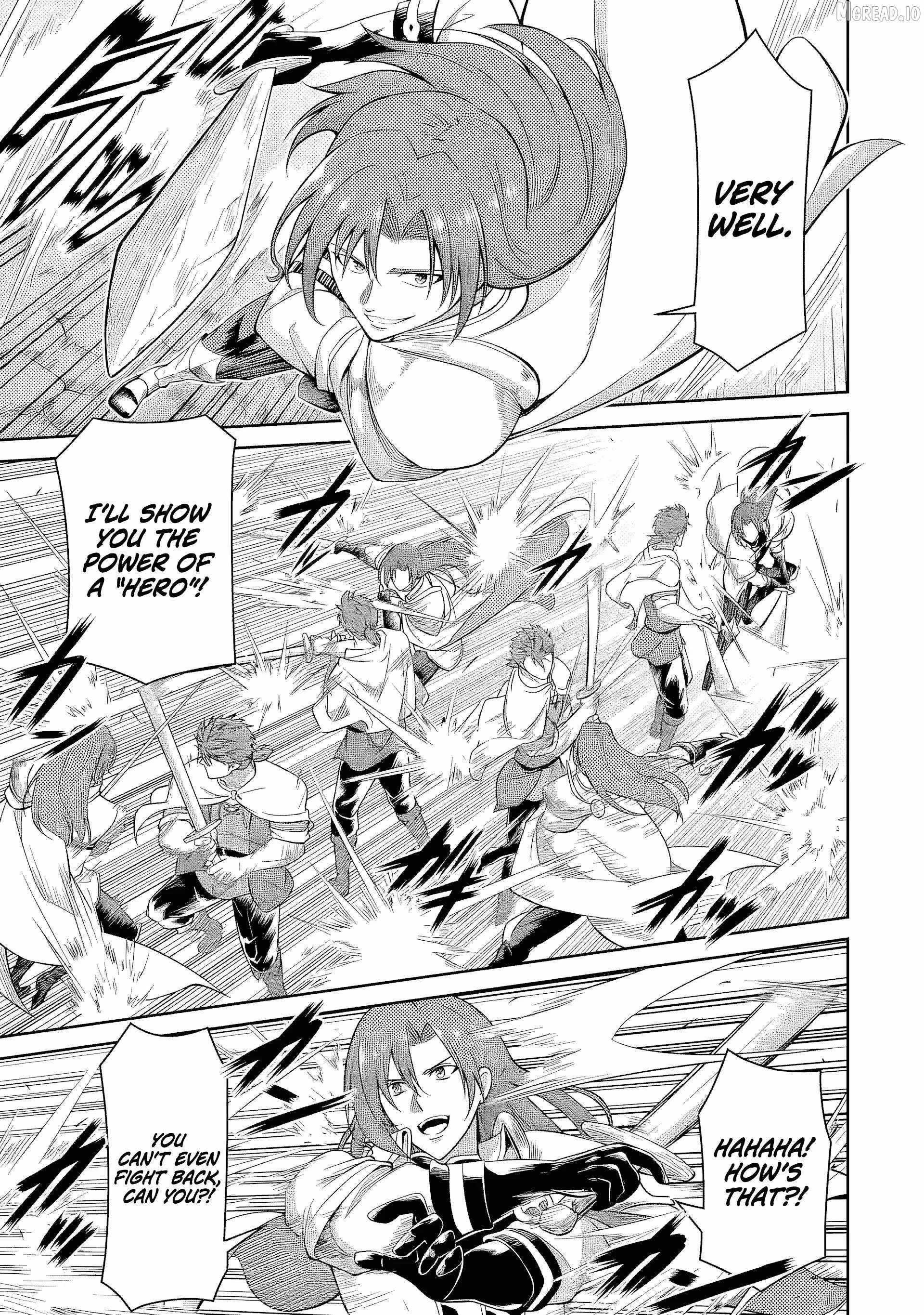 Ossan Boukensha no Okureta Eiyuu-tan - Kansha no Suburi o 1 nichi 1 man Kaishite itara, Kensei ga Deshi-iri Shigan ni Yatte Kita Chapter 6-eng-li - Page 23