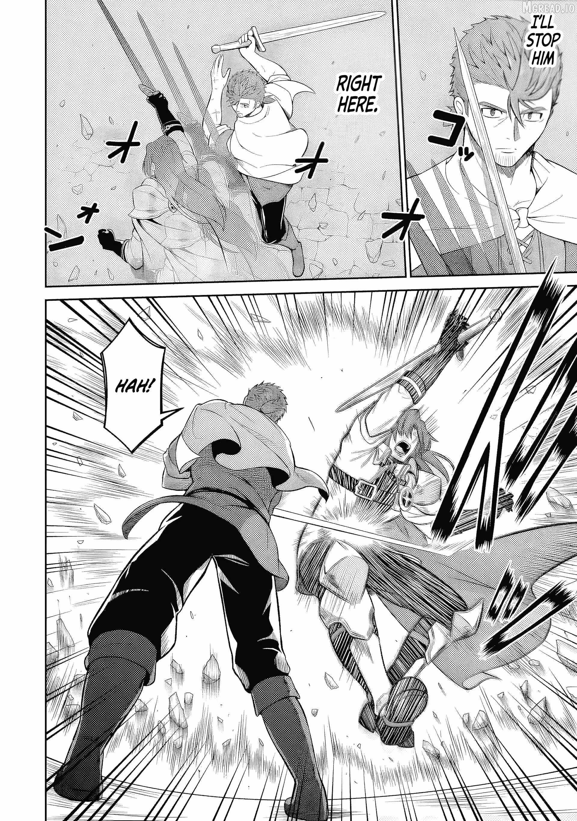Ossan Boukensha no Okureta Eiyuu-tan - Kansha no Suburi o 1 nichi 1 man Kaishite itara, Kensei ga Deshi-iri Shigan ni Yatte Kita Chapter 6-eng-li - Page 34