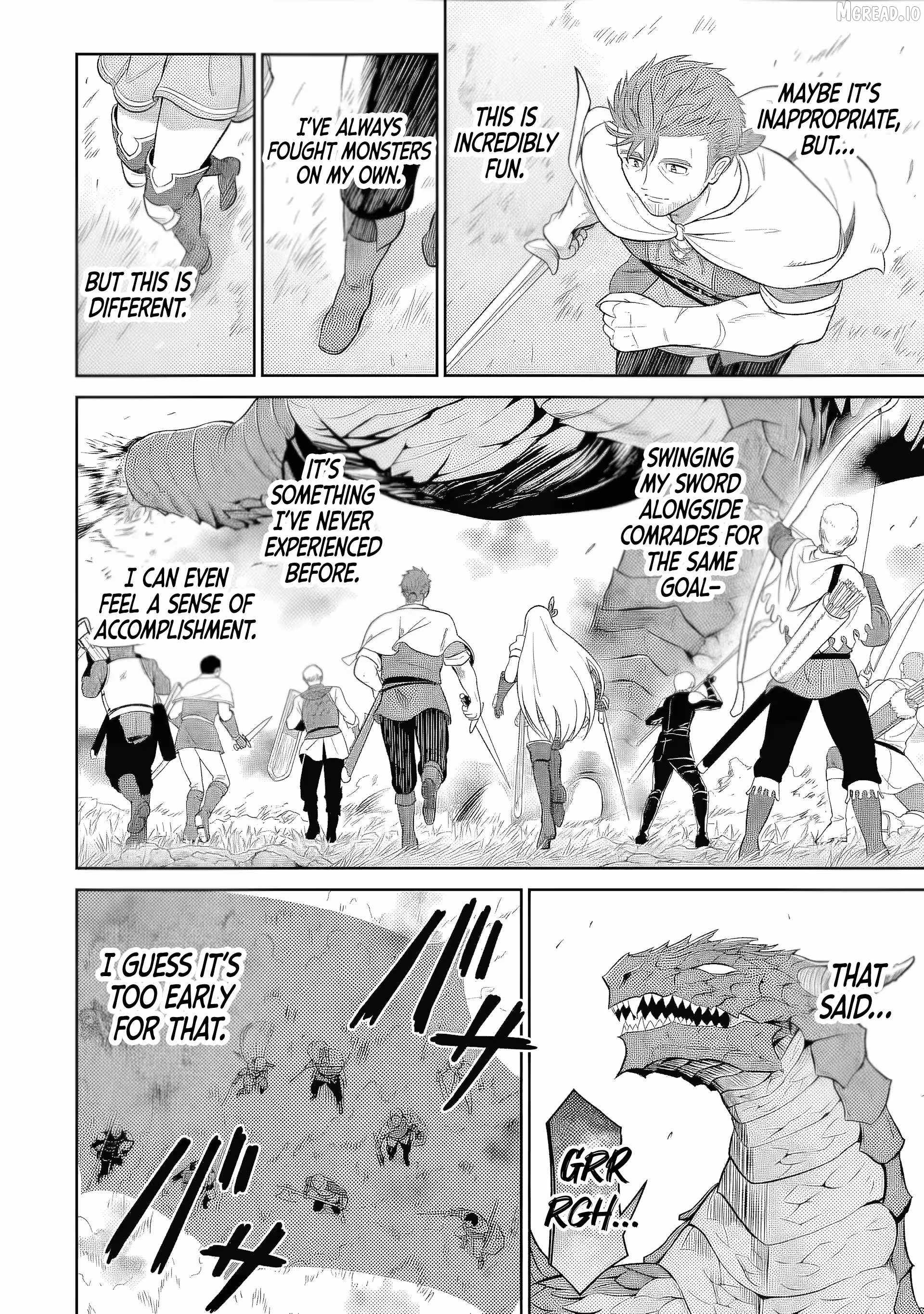 Ossan Boukensha no Okureta Eiyuu-tan - Kansha no Suburi o 1 nichi 1 man Kaishite itara, Kensei ga Deshi-iri Shigan ni Yatte Kita Chapter 5-eng-li - Page 18