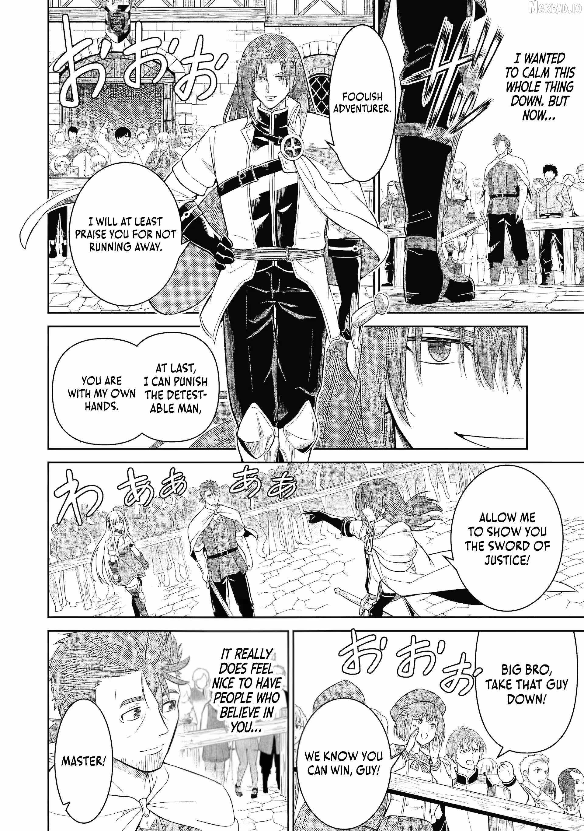 Ossan Boukensha no Okureta Eiyuu-tan - Kansha no Suburi o 1 nichi 1 man Kaishite itara, Kensei ga Deshi-iri Shigan ni Yatte Kita Chapter 6-eng-li - Page 14