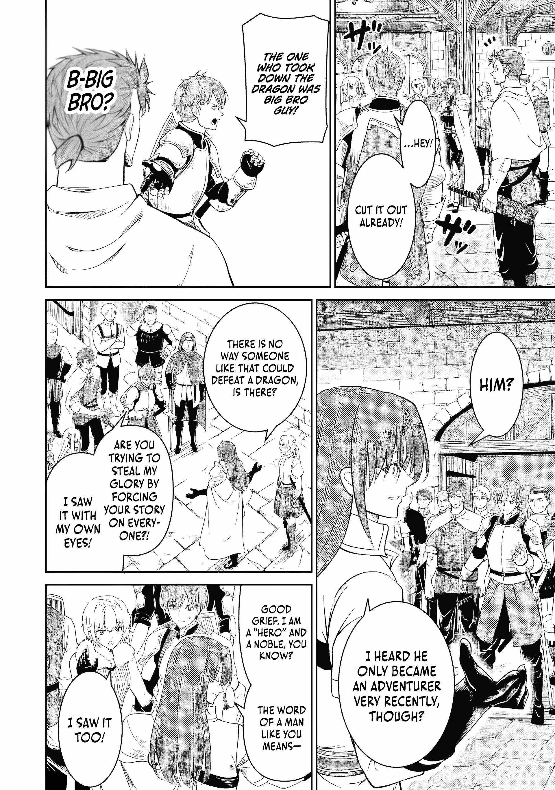 Ossan Boukensha no Okureta Eiyuu-tan - Kansha no Suburi o 1 nichi 1 man Kaishite itara, Kensei ga Deshi-iri Shigan ni Yatte Kita Chapter 6-eng-li - Page 2