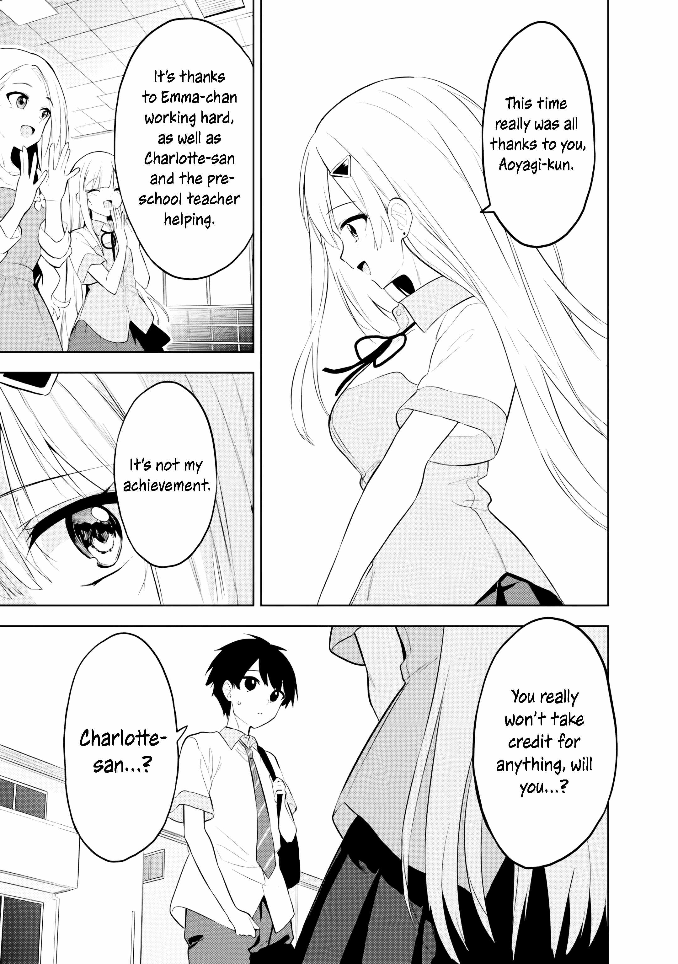 Maigo ni Natteita Youjo wo Tasuketara, Otonari ni Sumu Bishoujo Ryuugakusei ga Ie ni Asobi ni Kuru you ni Natta Ken ni Tsuite Chapter 31-eng-li - Page 26
