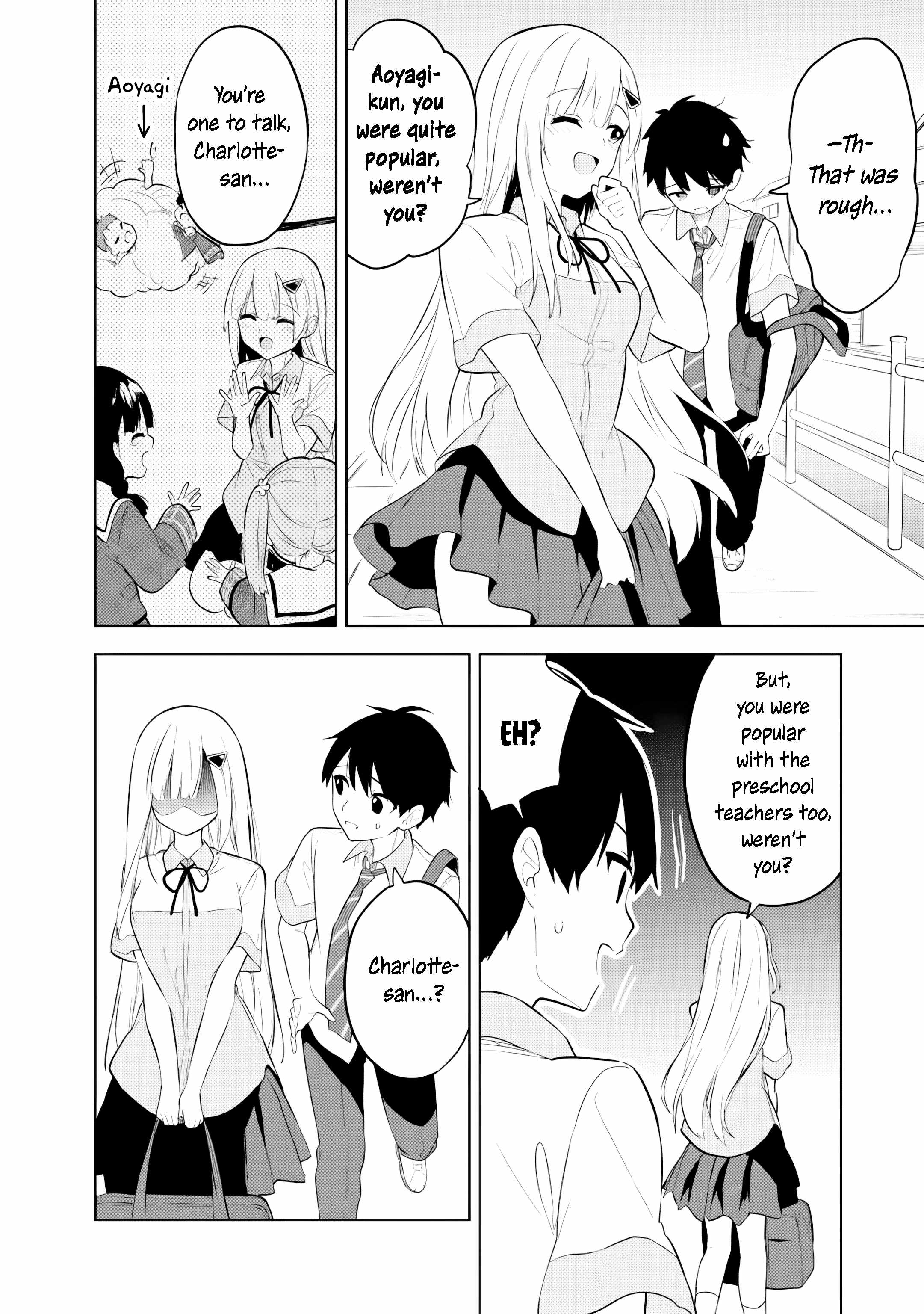 Maigo ni Natteita Youjo wo Tasuketara, Otonari ni Sumu Bishoujo Ryuugakusei ga Ie ni Asobi ni Kuru you ni Natta Ken ni Tsuite Chapter 31-eng-li - Page 23