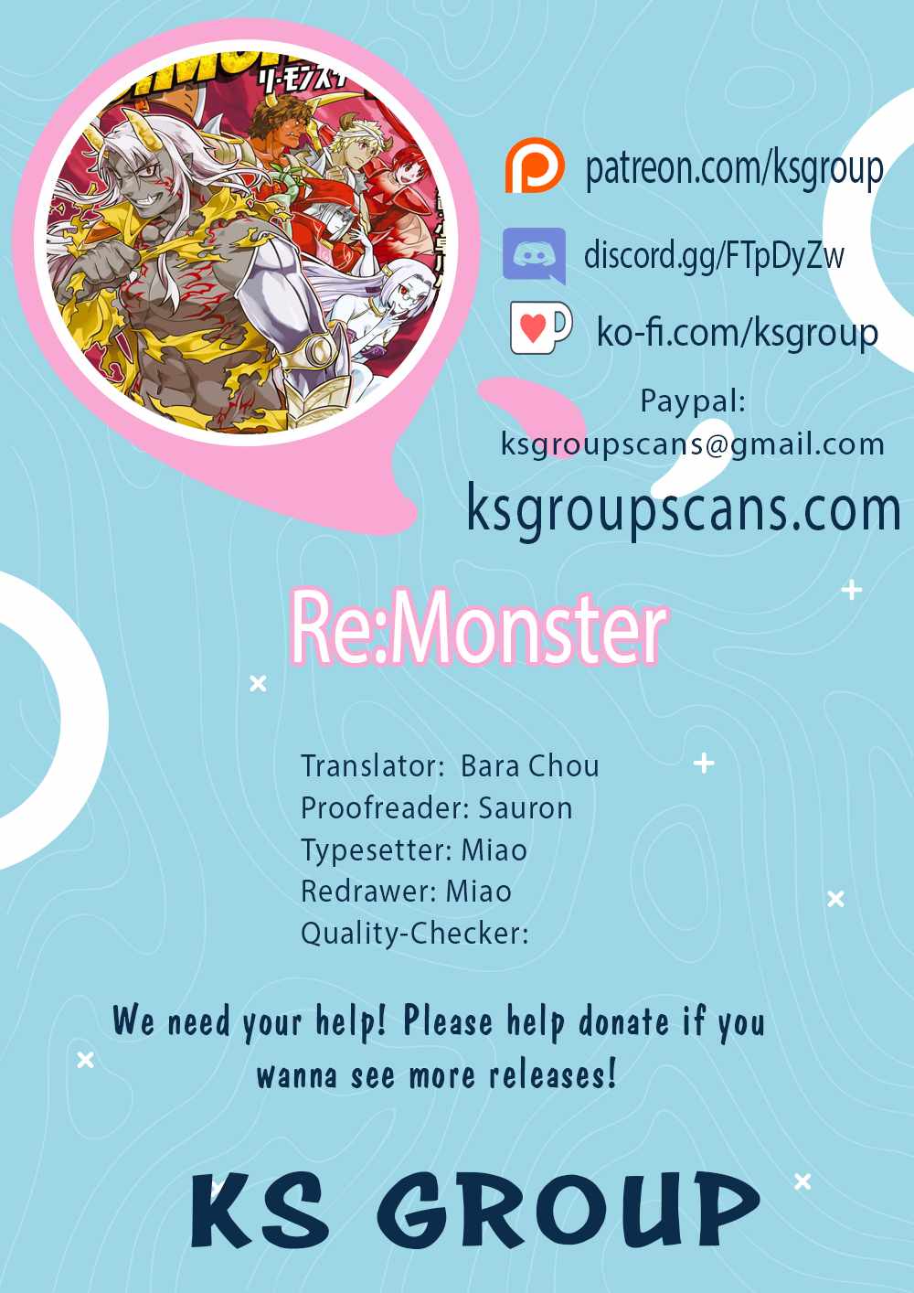 RE:MONSTER Chapter 121-eng-li - Page 0