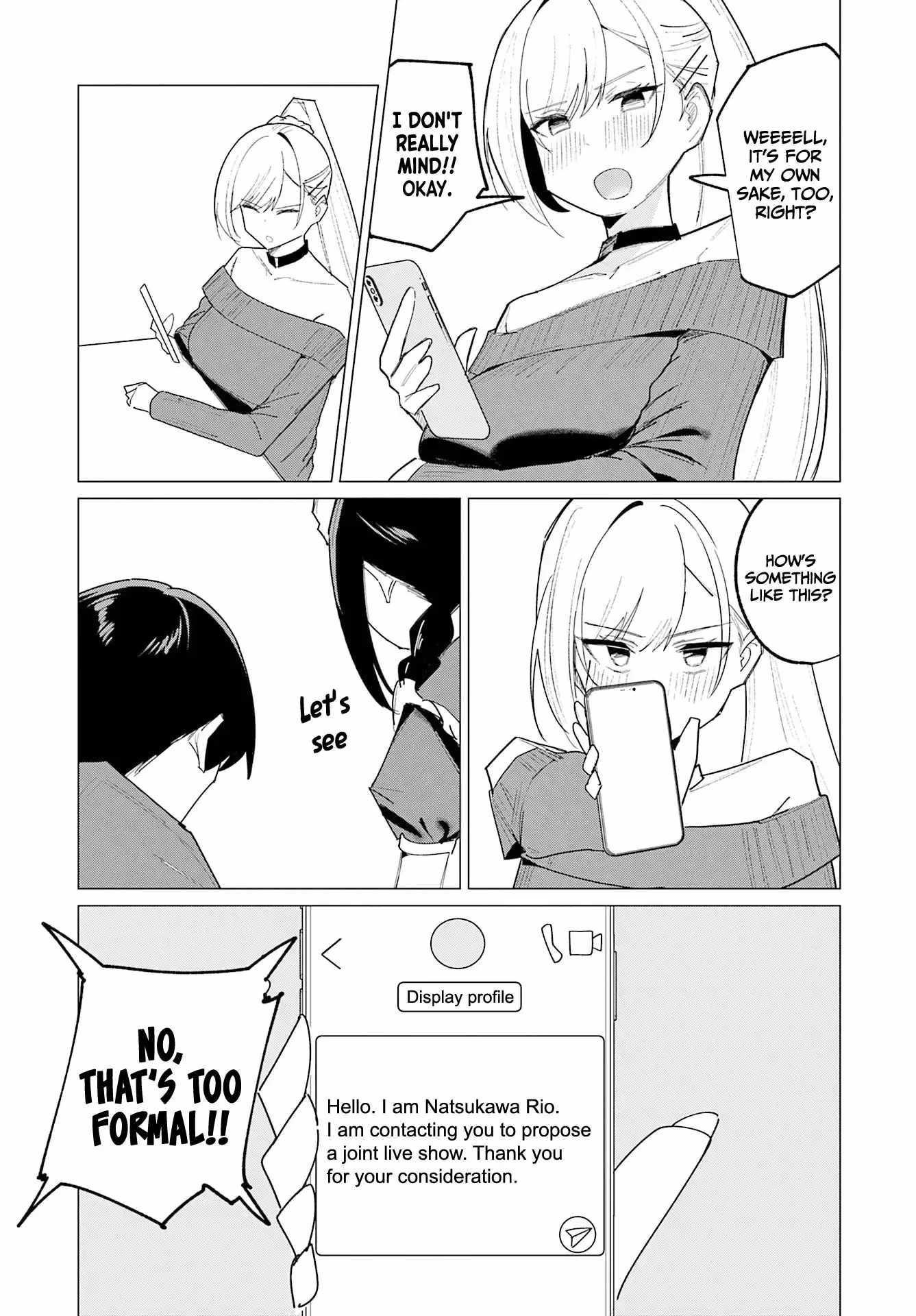 Chika Idol wo Kage de Sasaeru Ore Chapter 19-eng-li - Page 11