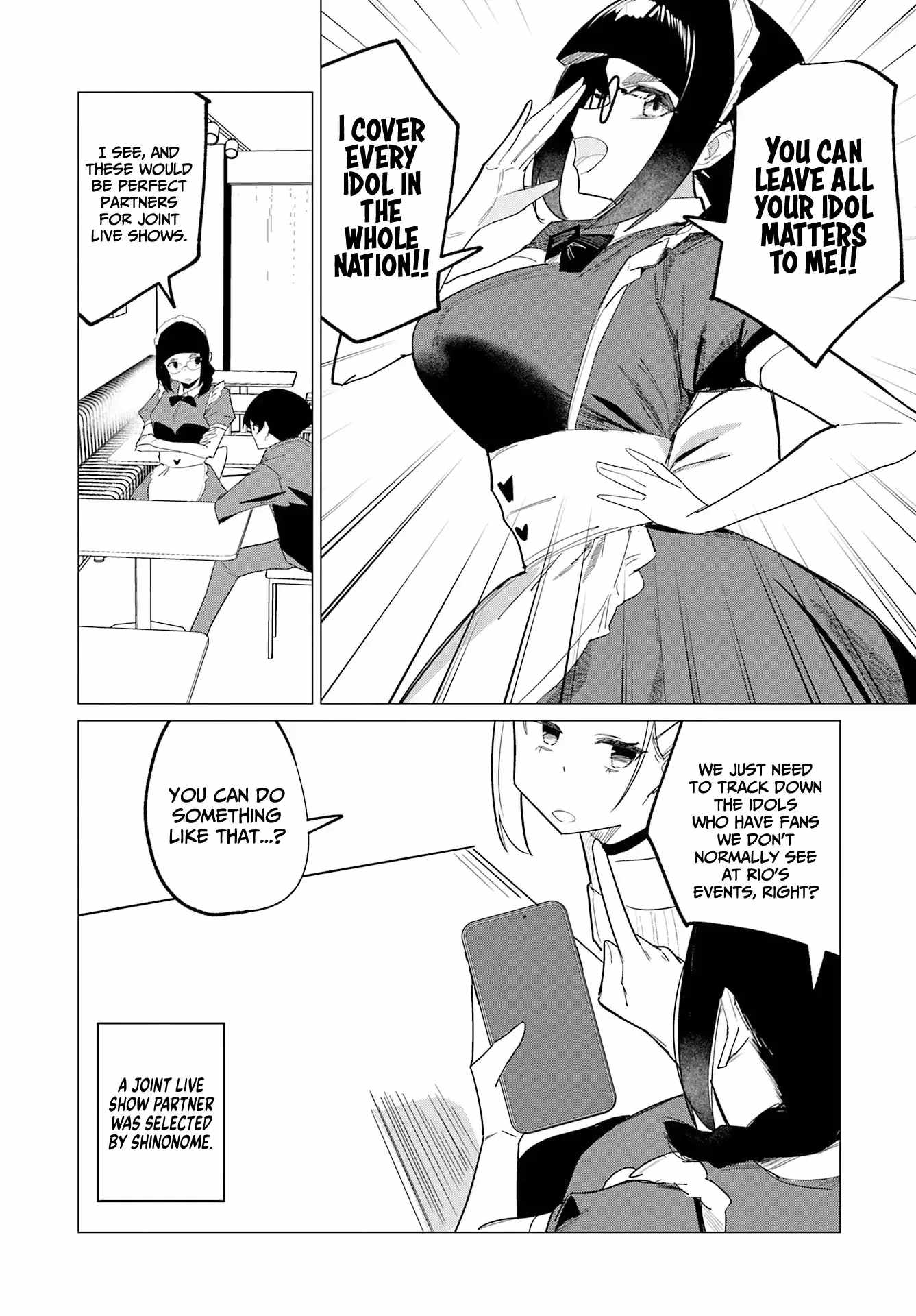 Chika Idol wo Kage de Sasaeru Ore Chapter 19-eng-li - Page 9