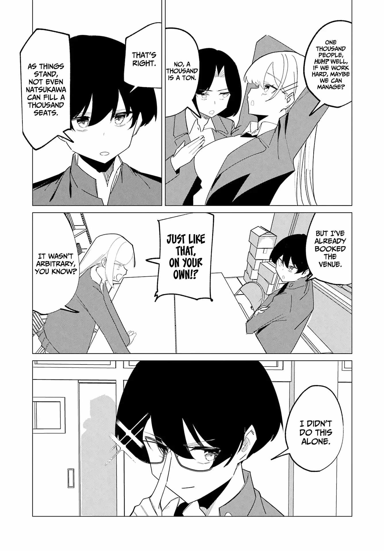 Chika Idol wo Kage de Sasaeru Ore Chapter 19-eng-li - Page 5